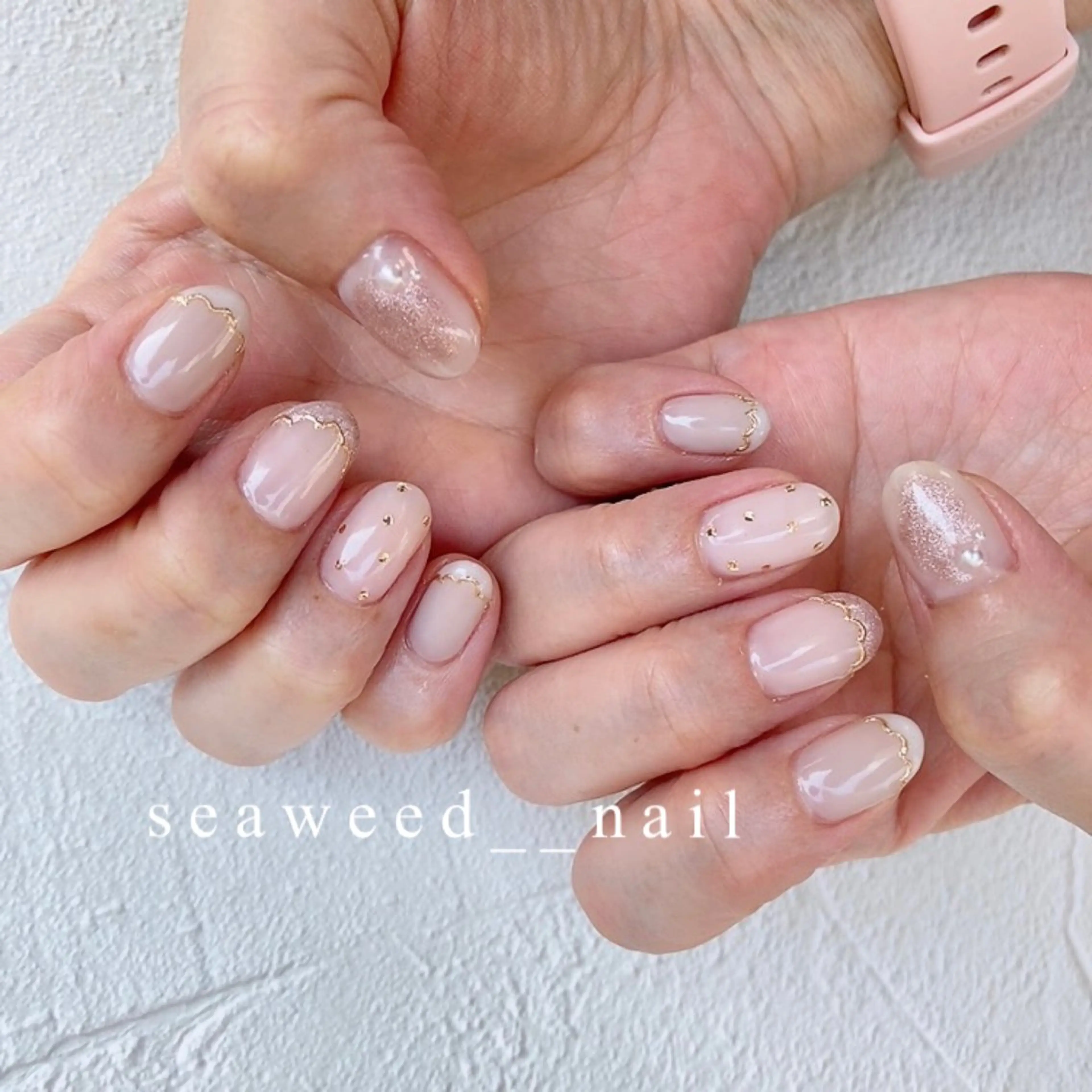ネイル seaweed nailのネイルデザイン