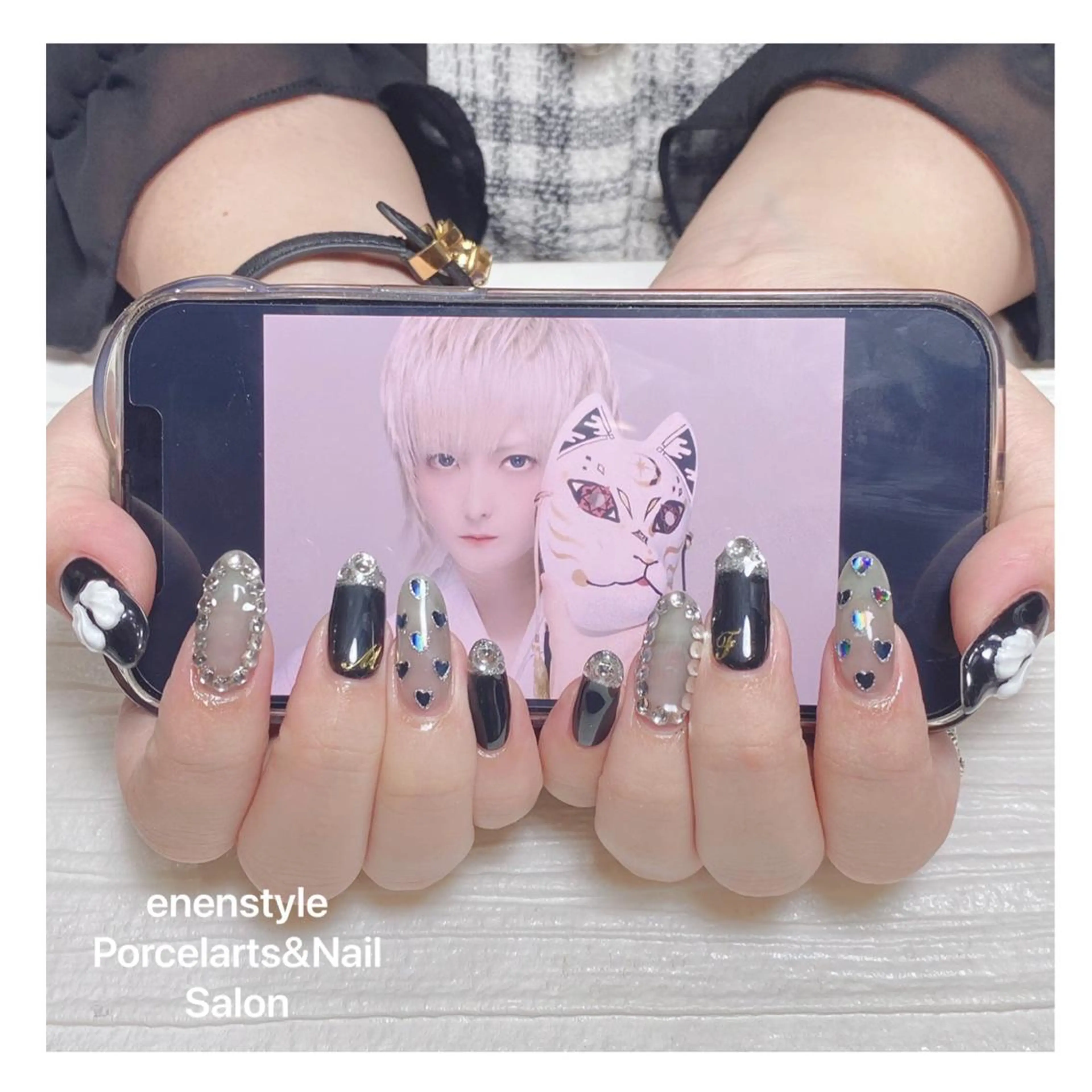 ミディアム ネイル 👑enen style👑のネイルデザイン