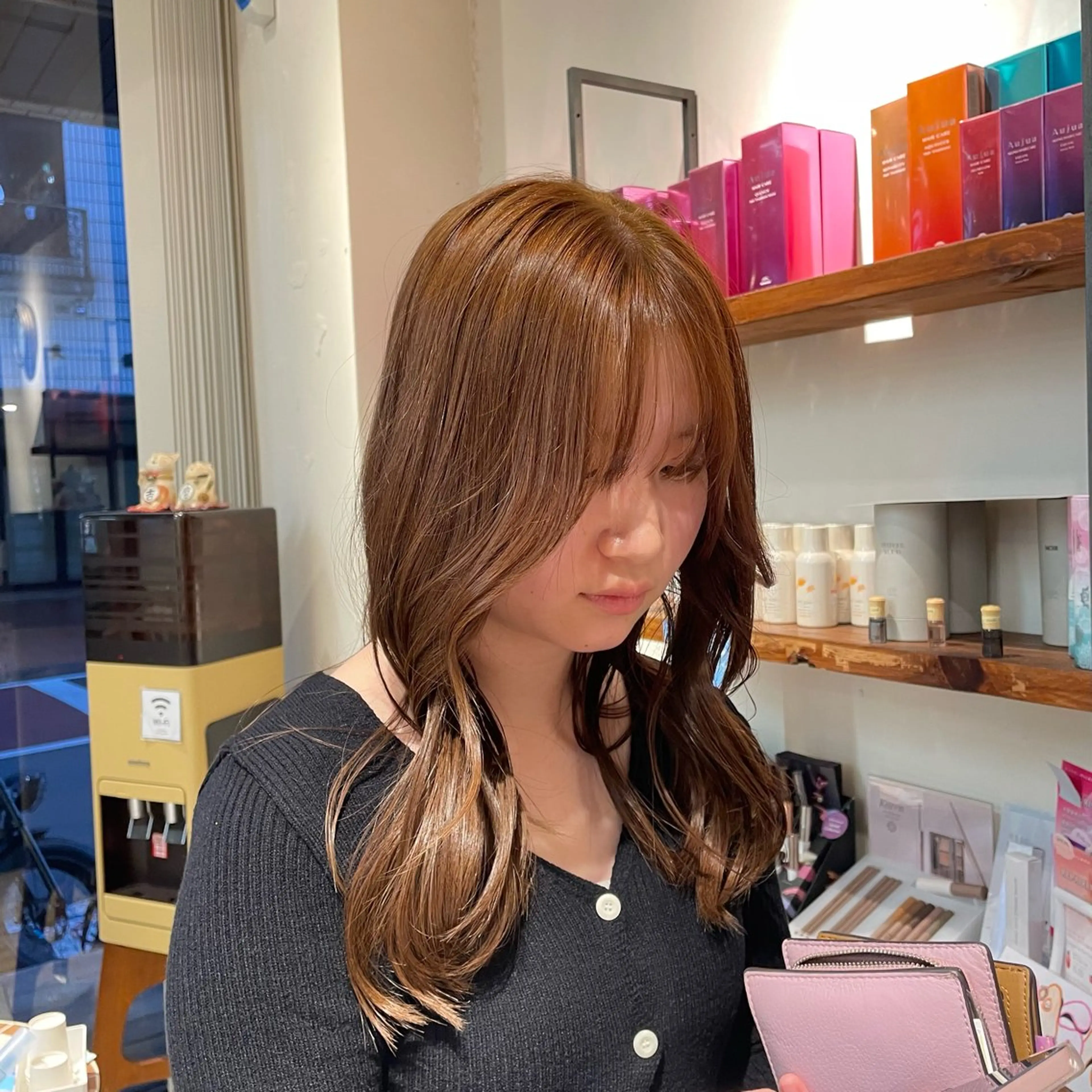 ［冬にぴったり❕まとまりとツヤのある]カット➕カラー⛄️🧣の写真