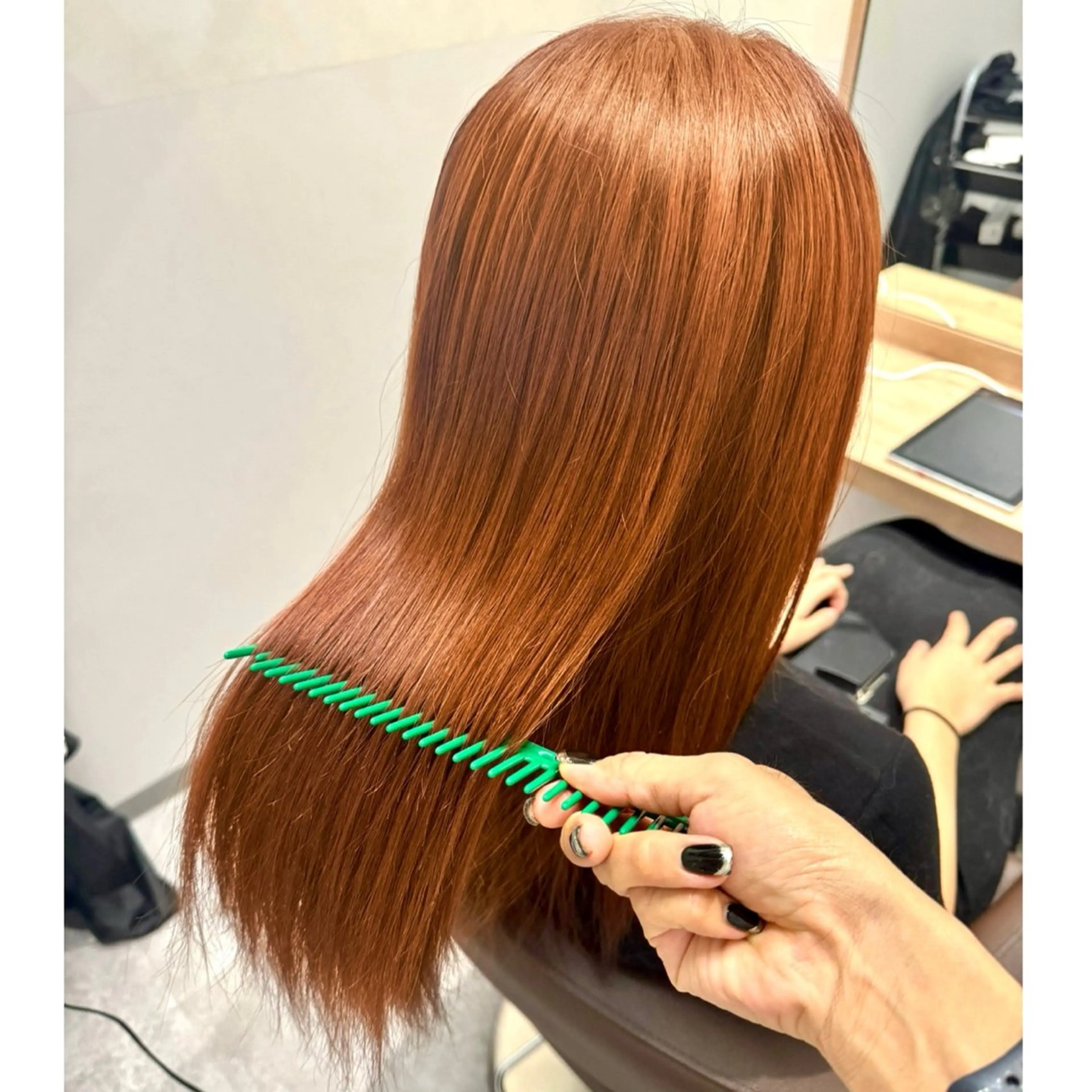 ミディアム ヘアカラー 森 隆秀/韓国ヘアのヘアスタイル