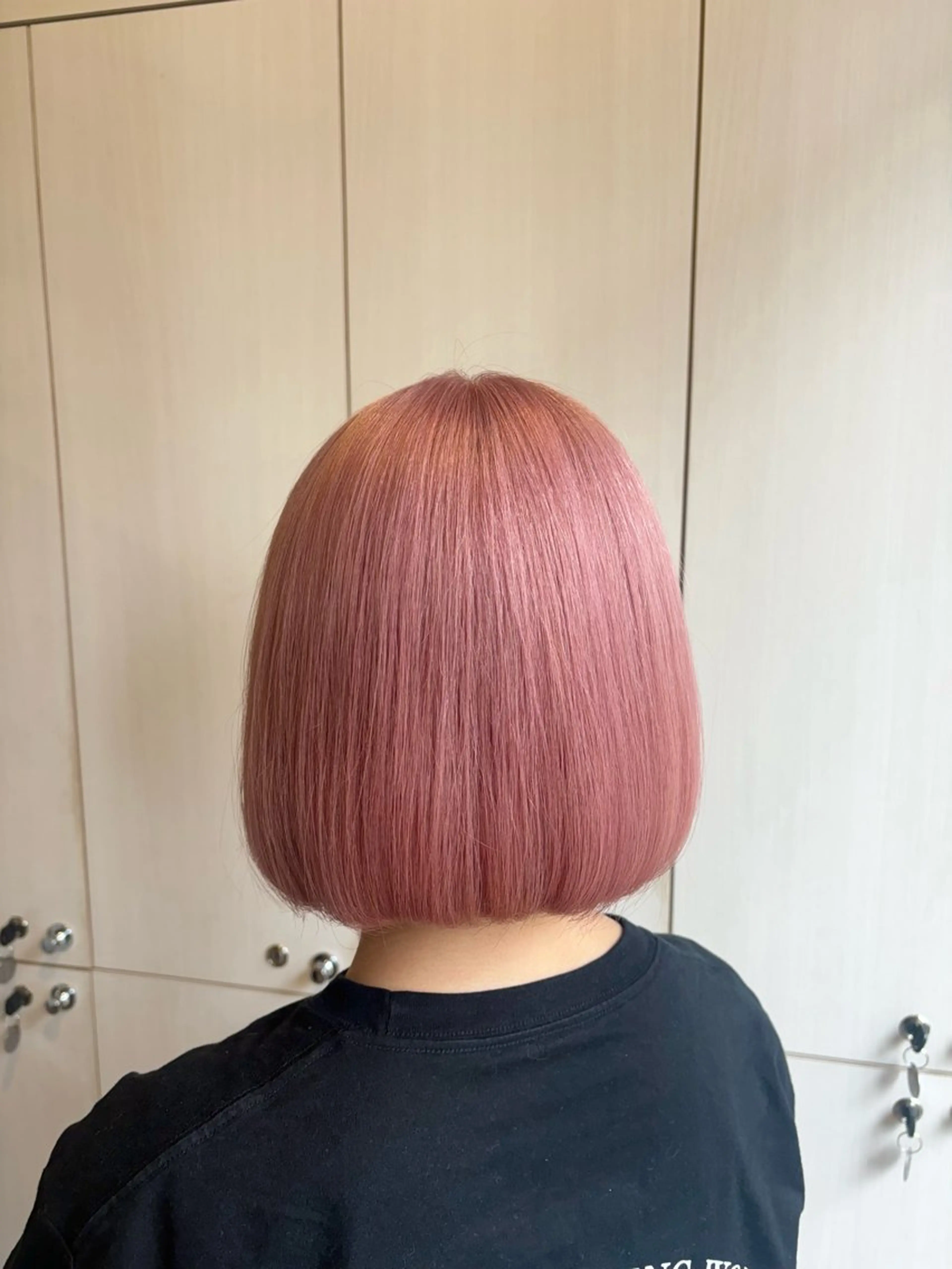 ショート カラー カット ヘアカラー たなか もえなのヘアスタイル