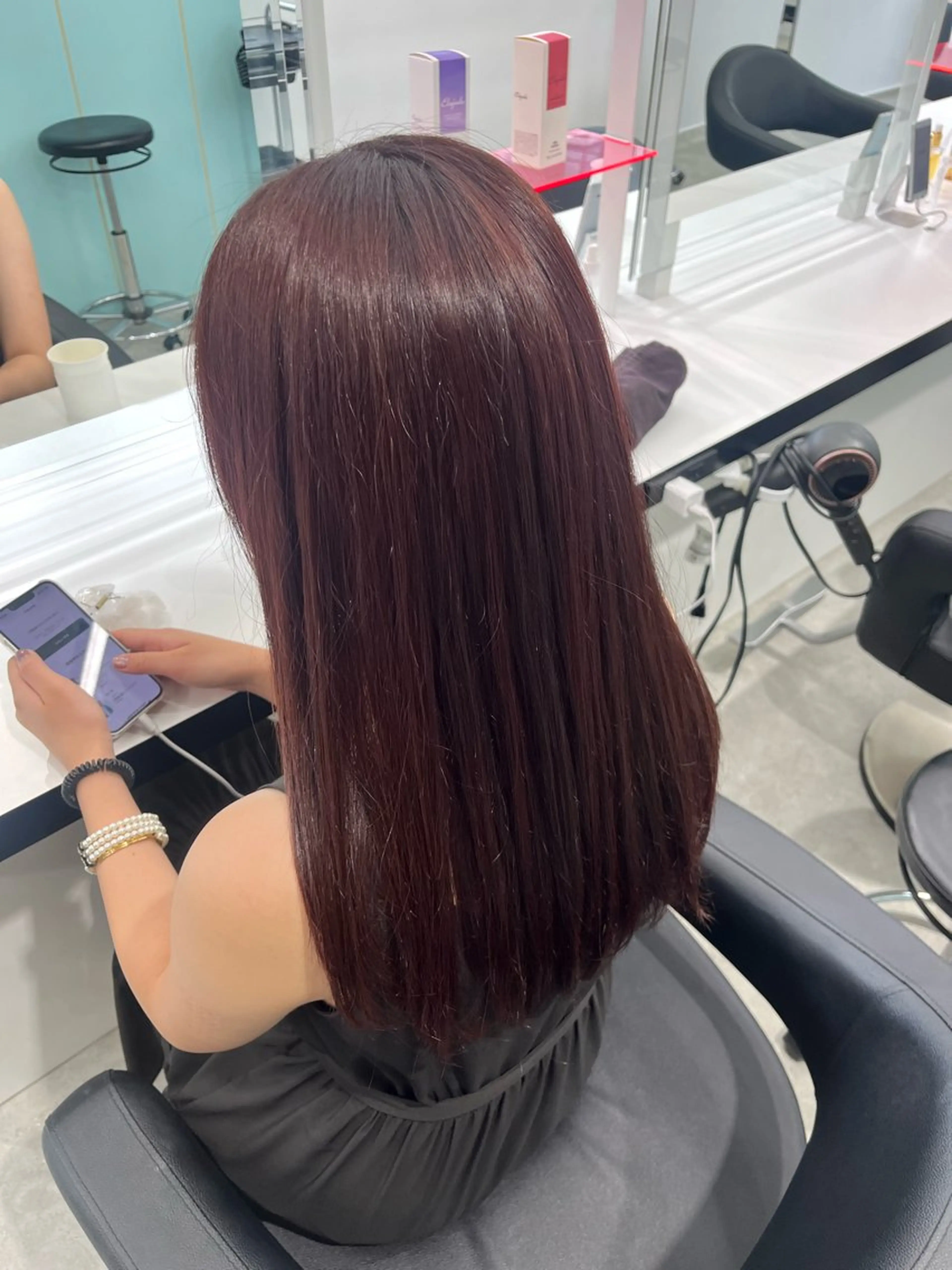 ロング カラー みう/仙台/暖色/ 艶髪/顔周りカット/のヘアスタイル