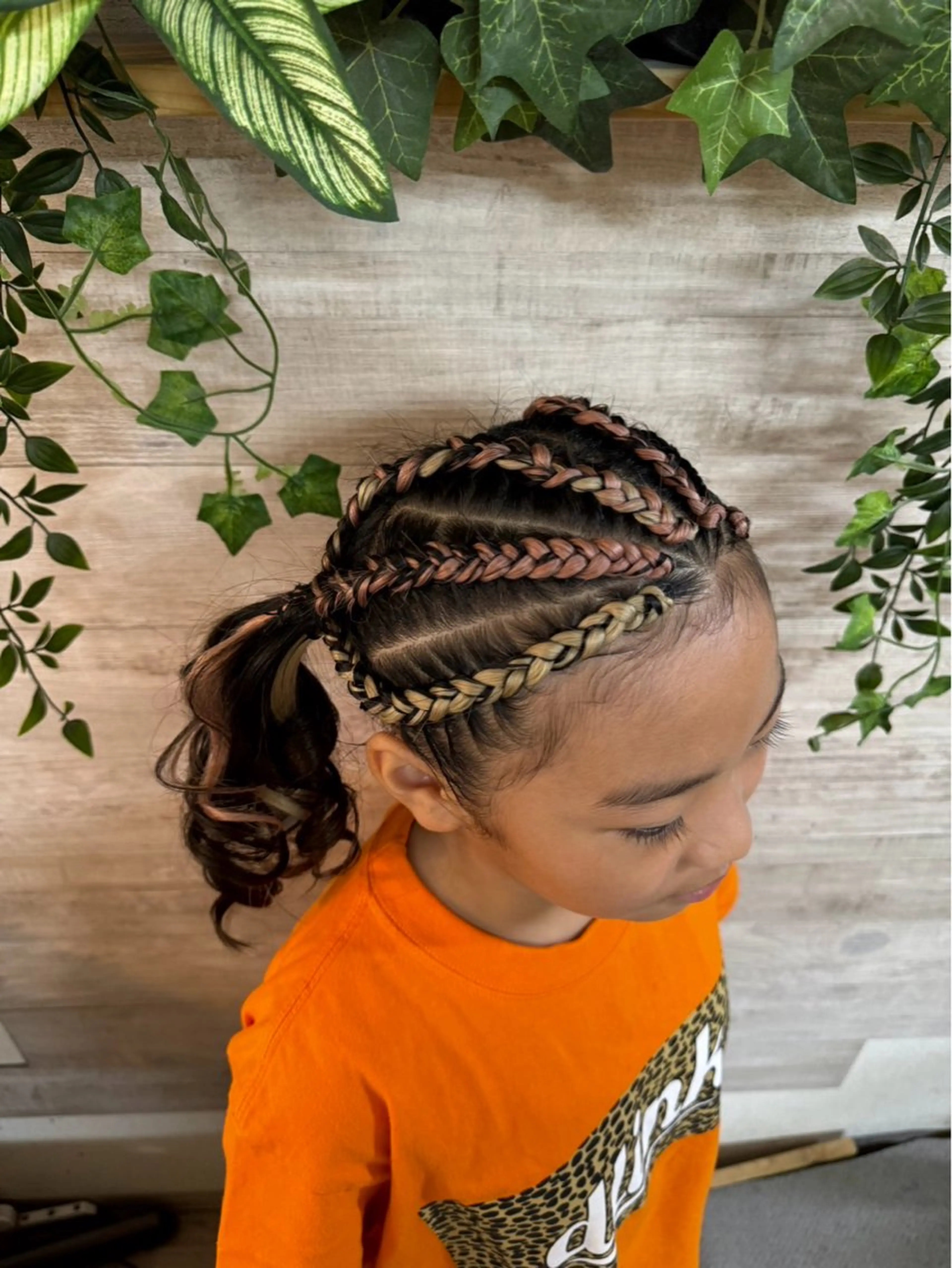 ヘアアレンジ キッズ エクステ エクステ ヘアセット ヘアメ/着付け 清水玲歌のヘアスタイル