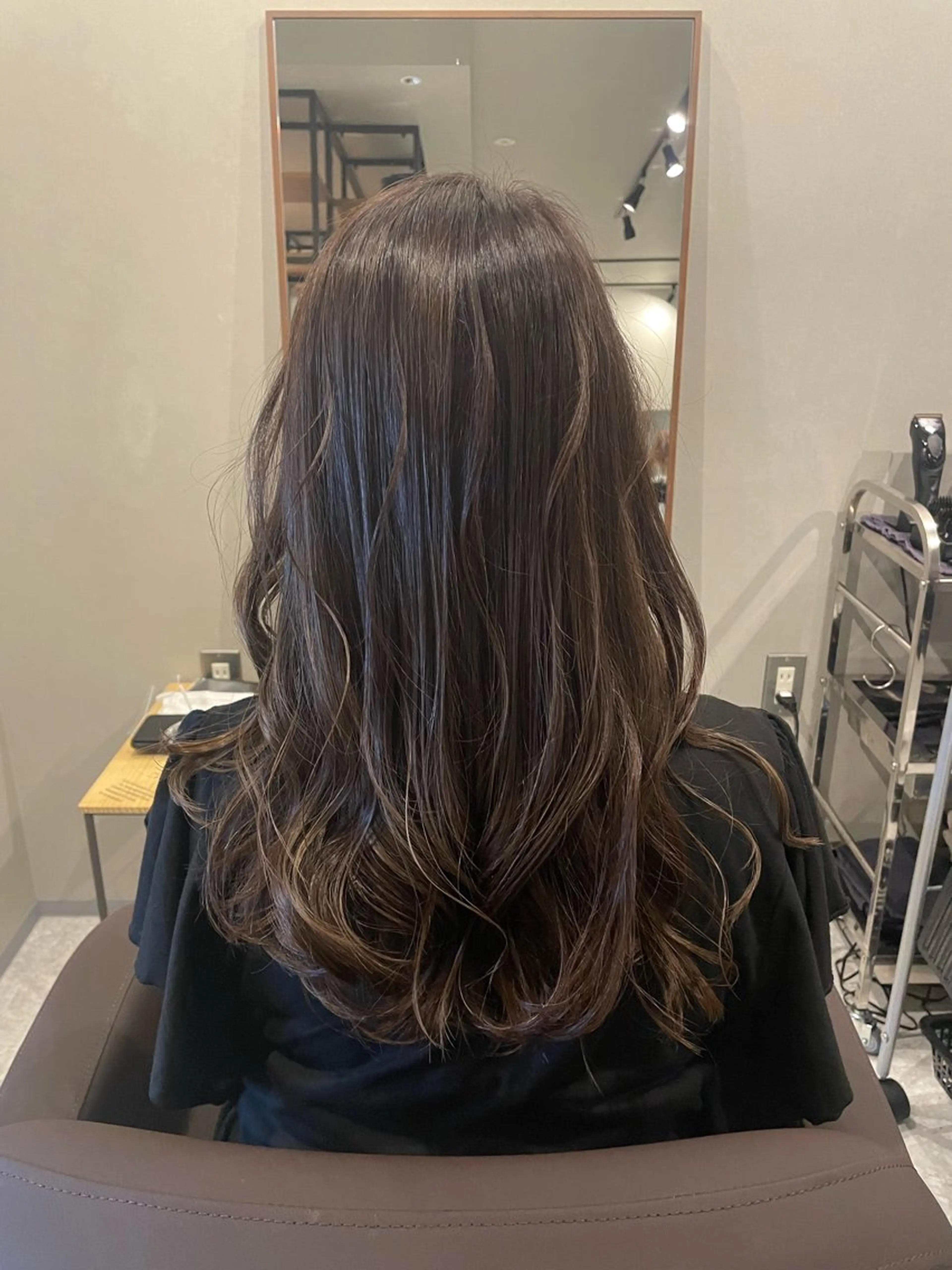 ロング カラー ハイライトカラー ハイライト 《Rounds》 rihoのヘアスタイル