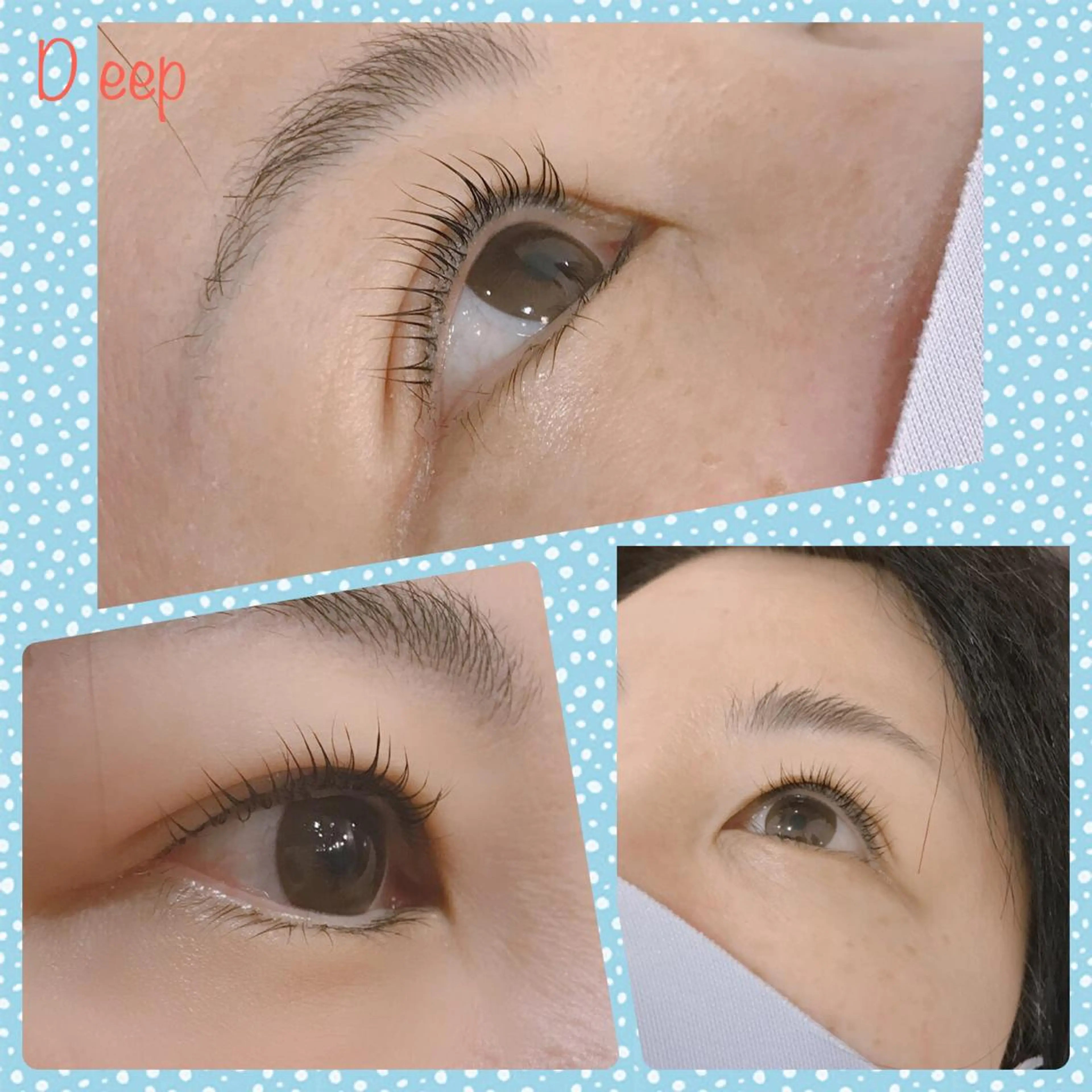 マツエク・マツパ Deep所属・Deep suzuki rieのマツエク・マツパデザイン