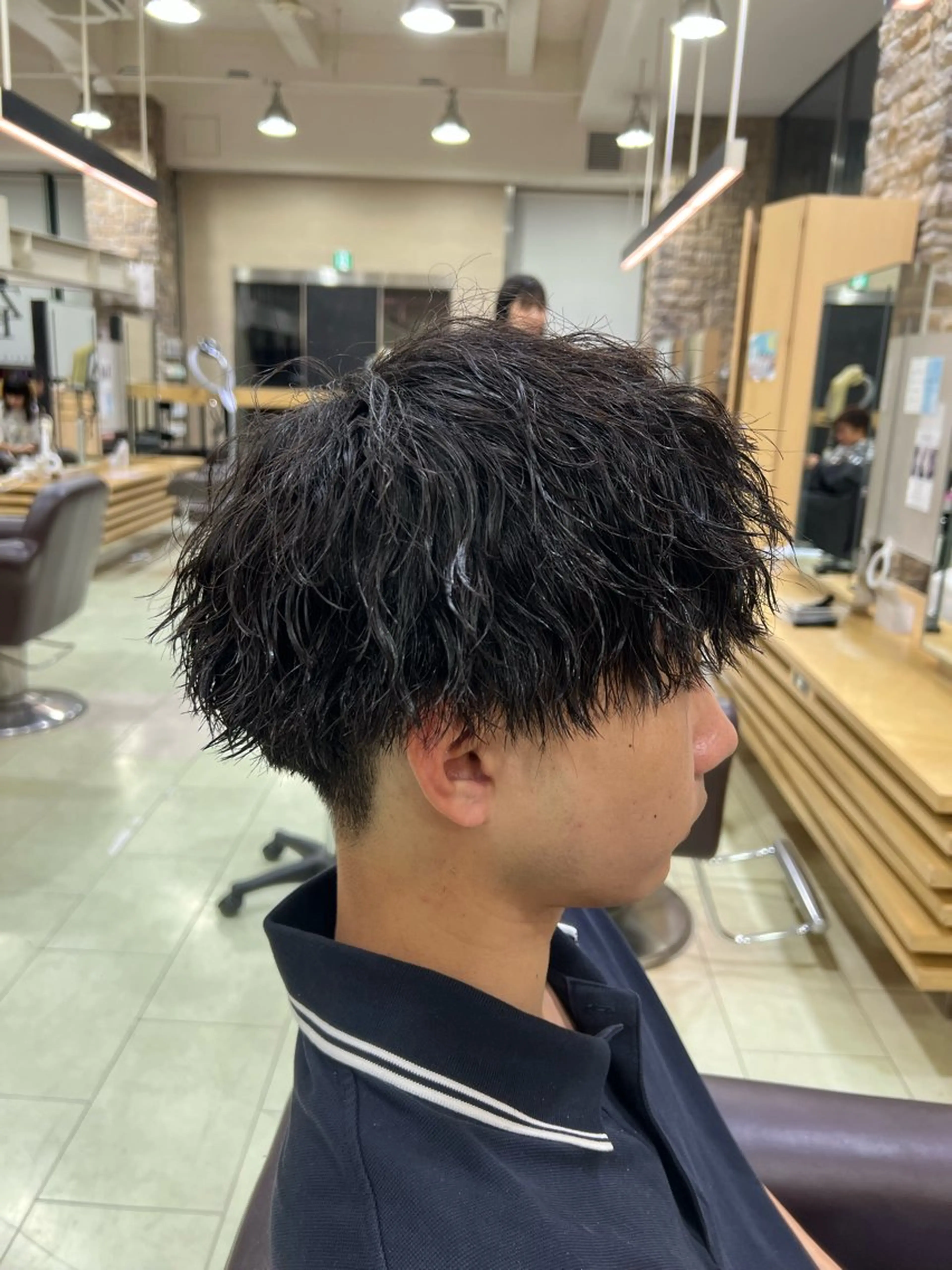 パーマ メンズ メンズパーマ ツイストスパイラルパーマ スパイラルパーマ メンズカット松戸/韓 国/メンズパーマ航太のヘアスタイル