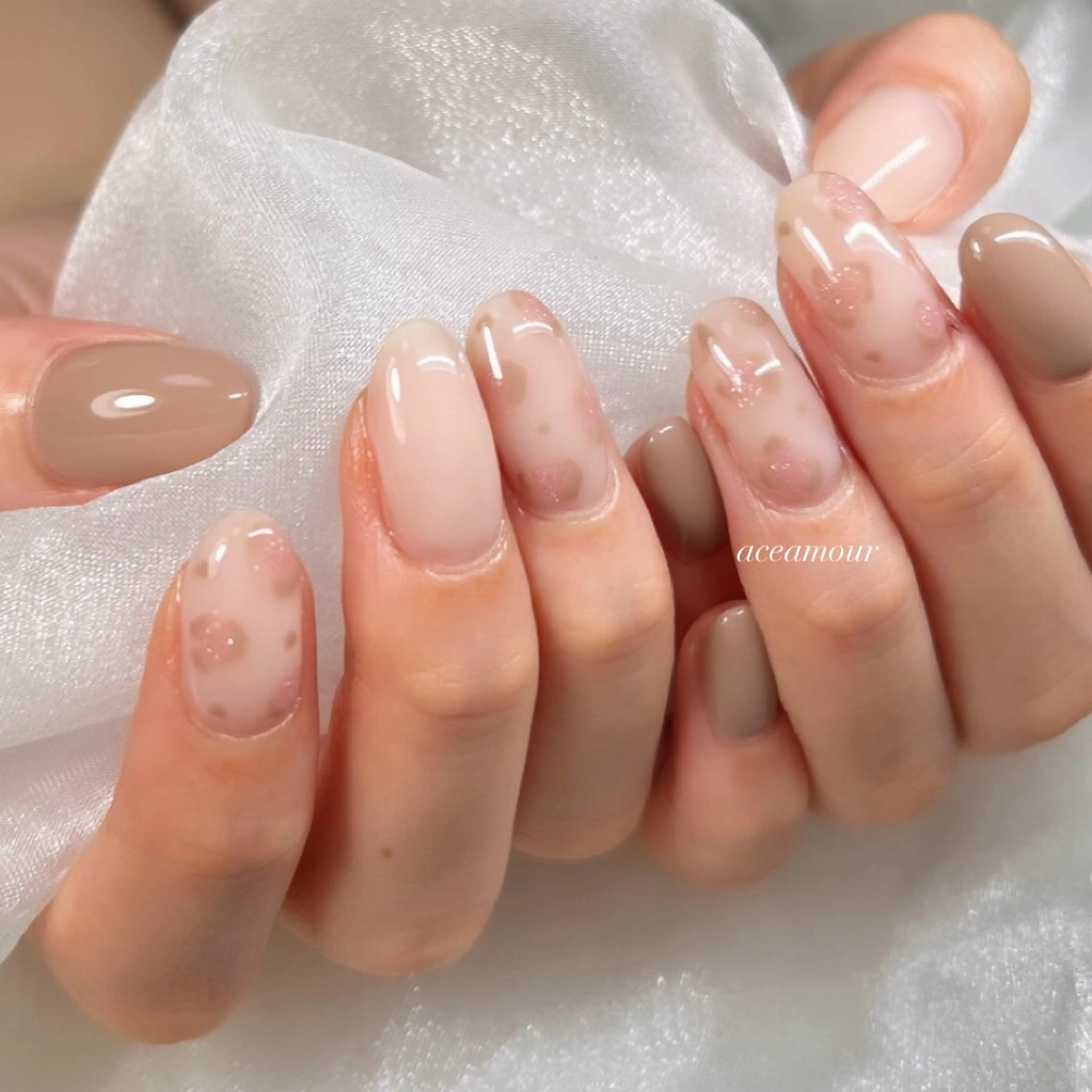 ネイル ネイル/耳つぼ /新ホワイトニングのネイルデザイン