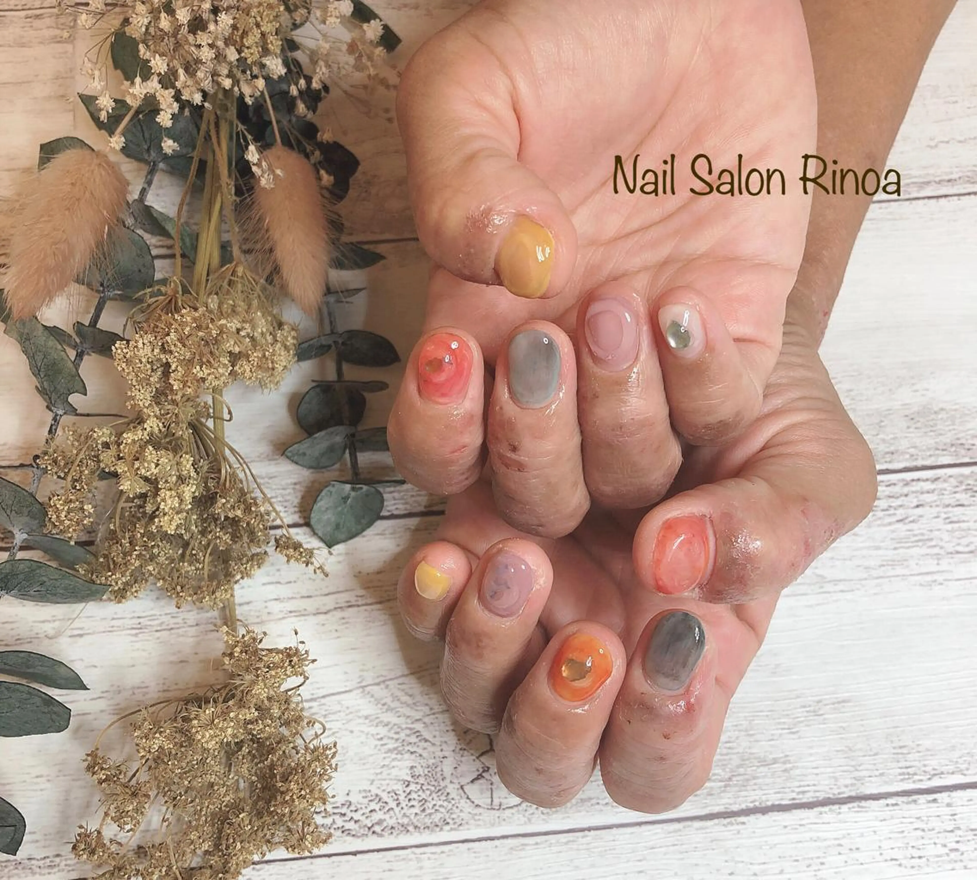 ネイル Nail Salon Rinoaのネイルデザイン