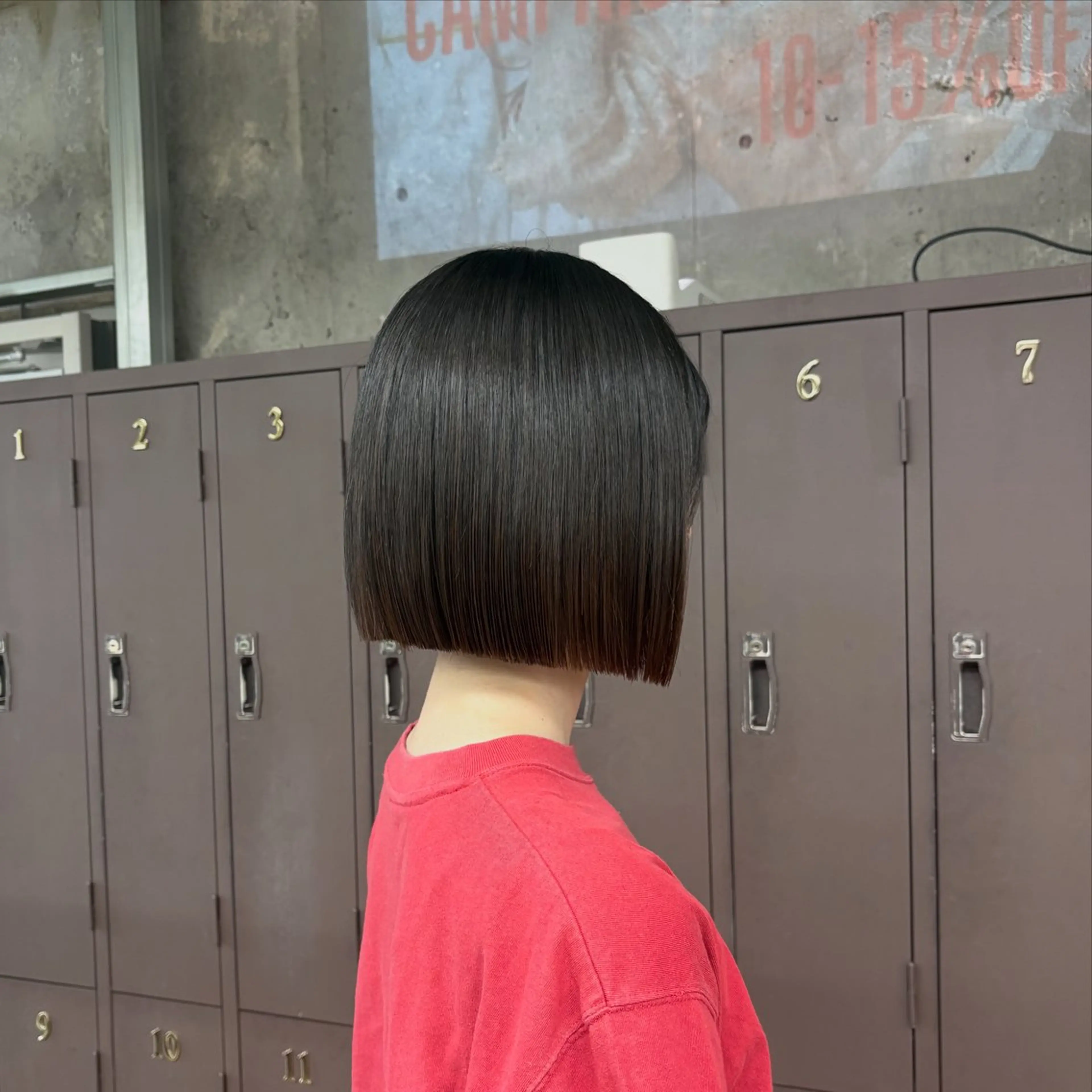 ミディアム 松井ゆら/ 酸性ストレート/暖色のヘアスタイル