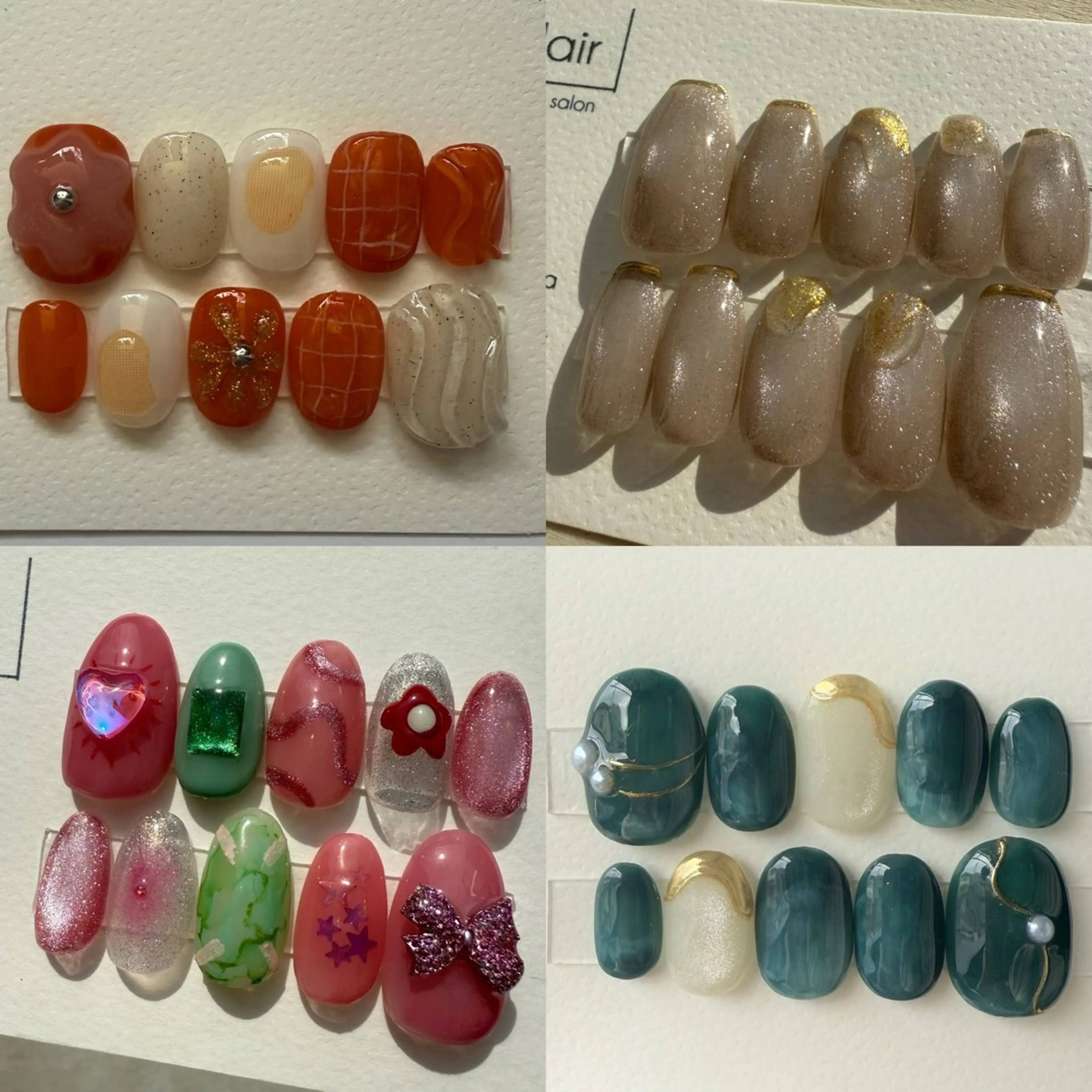 オーダーネイルチップ(カウンセリング)の写真