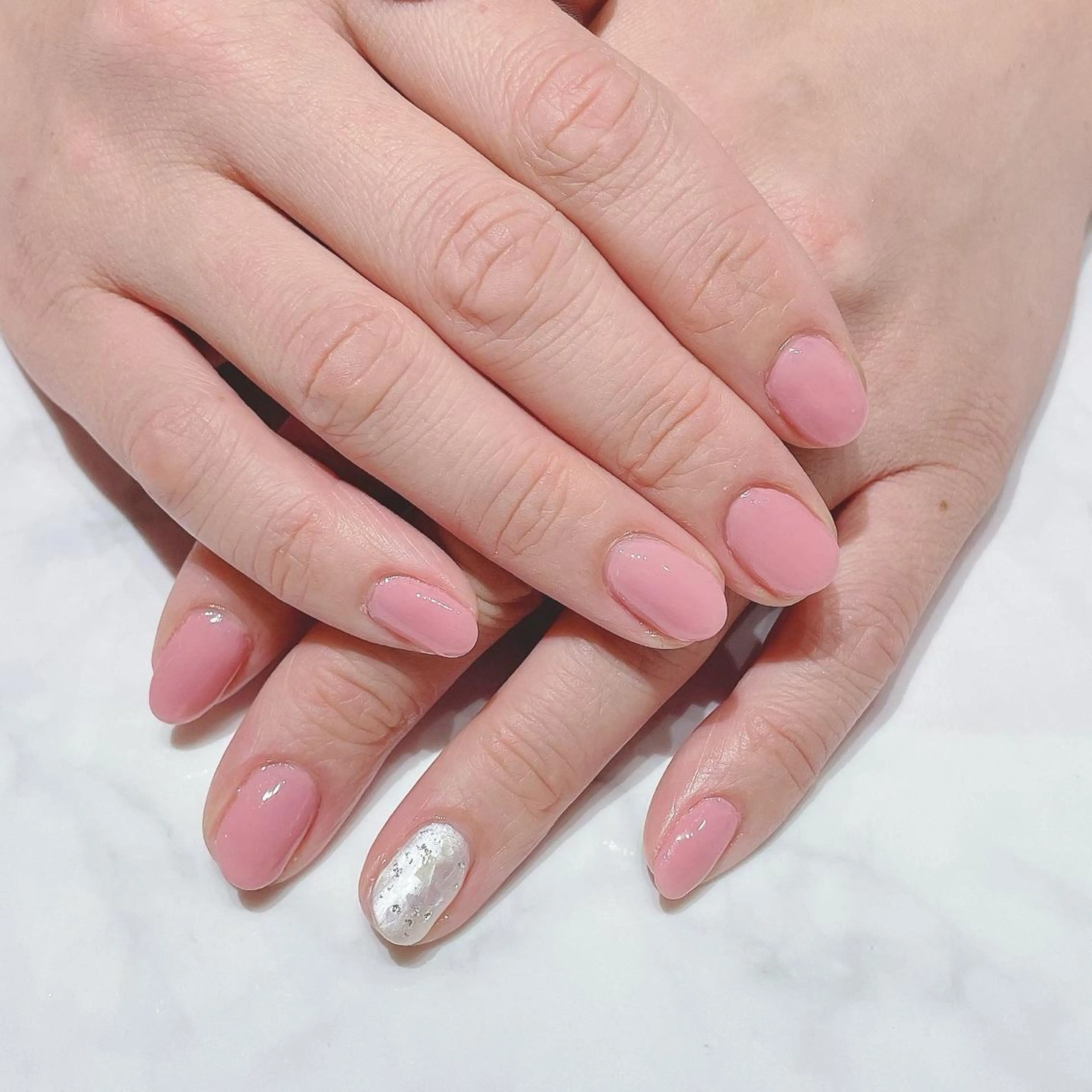 ネイル ワンカラーネイル ネイルサロン Belleのネイルデザイン