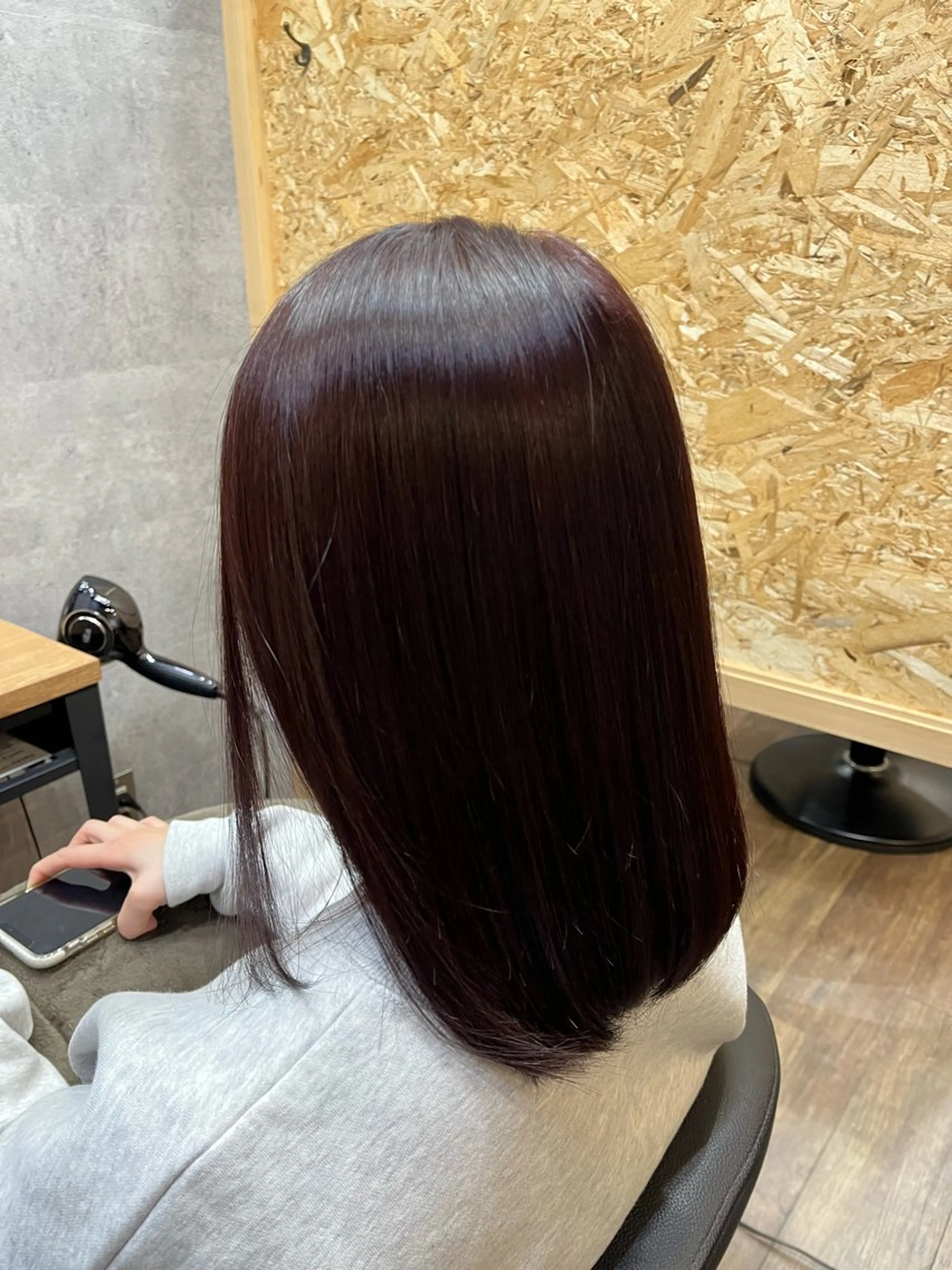 セミロング カラー 【髪質改善都賀】 chisatan🍊のヘアスタイル