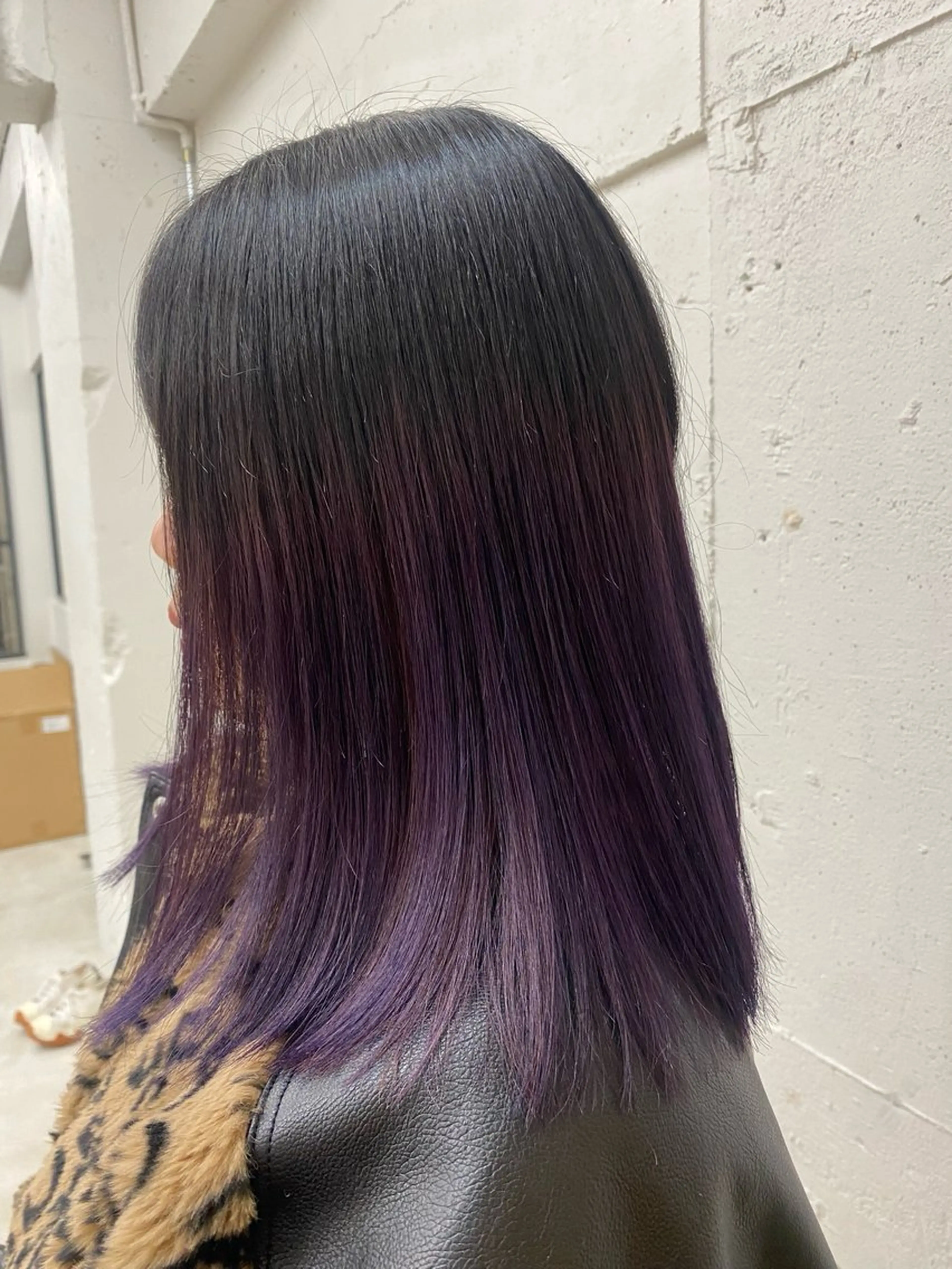 ミディアム カラー グラデーションカラー ヘアカラー tama /カットモデルのヘアスタイル