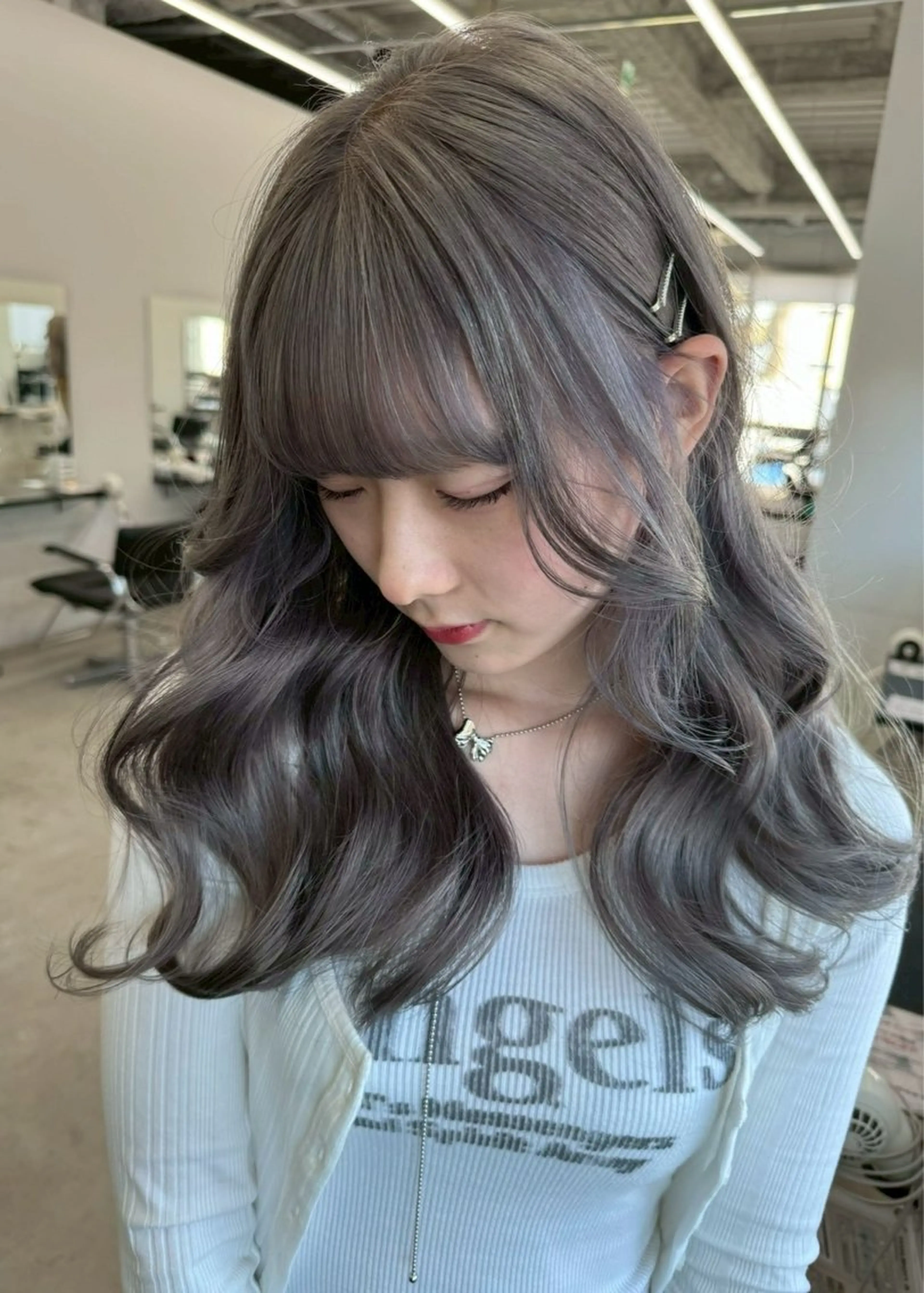 カラー ブリーチ ブリーチなしカラー ヘアカラー LINOET by ENGOL NAGOYA所属・伊藤 七奈のヘアスタイル