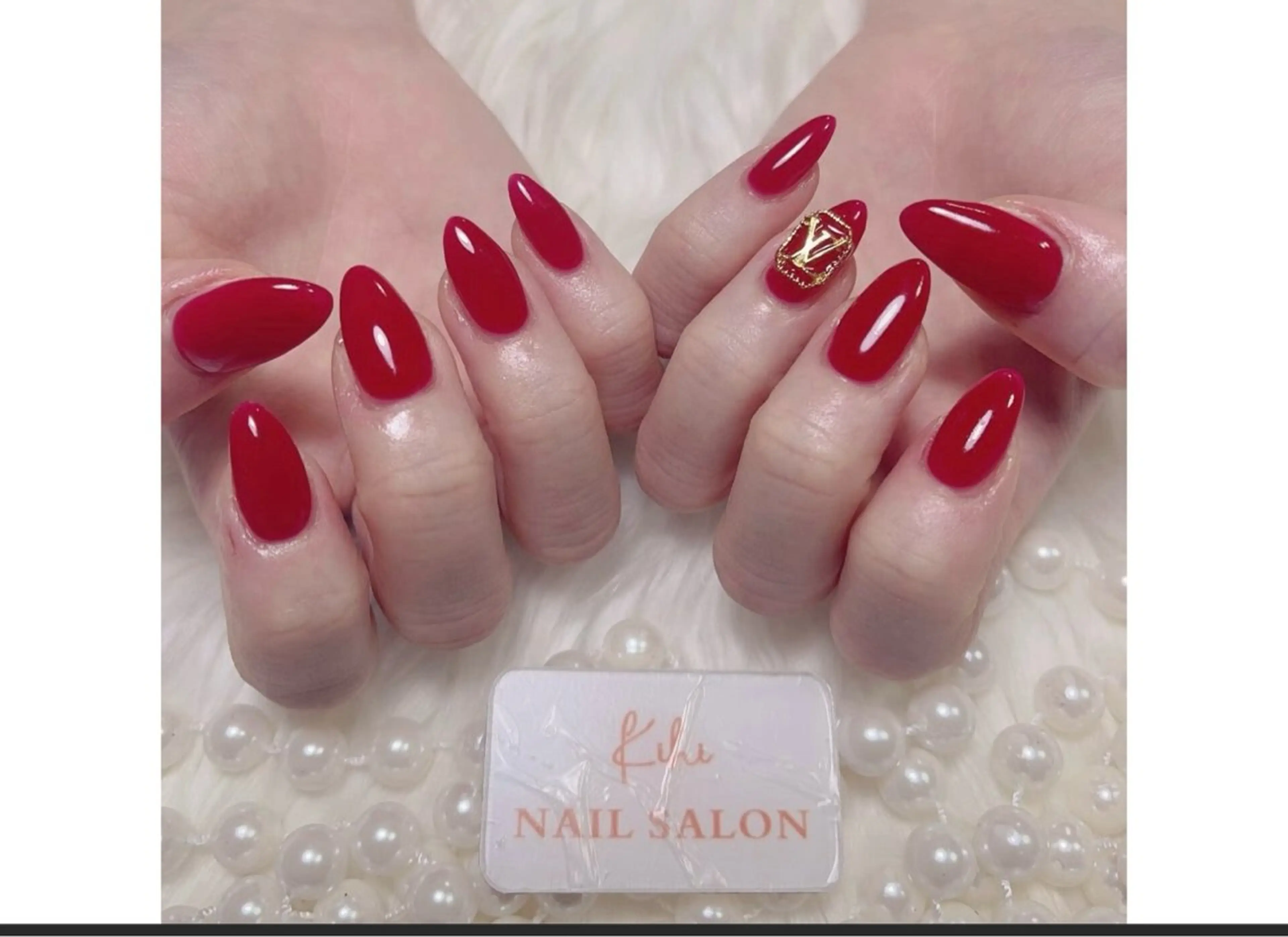 【ソフトジェル付き替えオフ込み】スカルプ長さだしワンカラーの写真