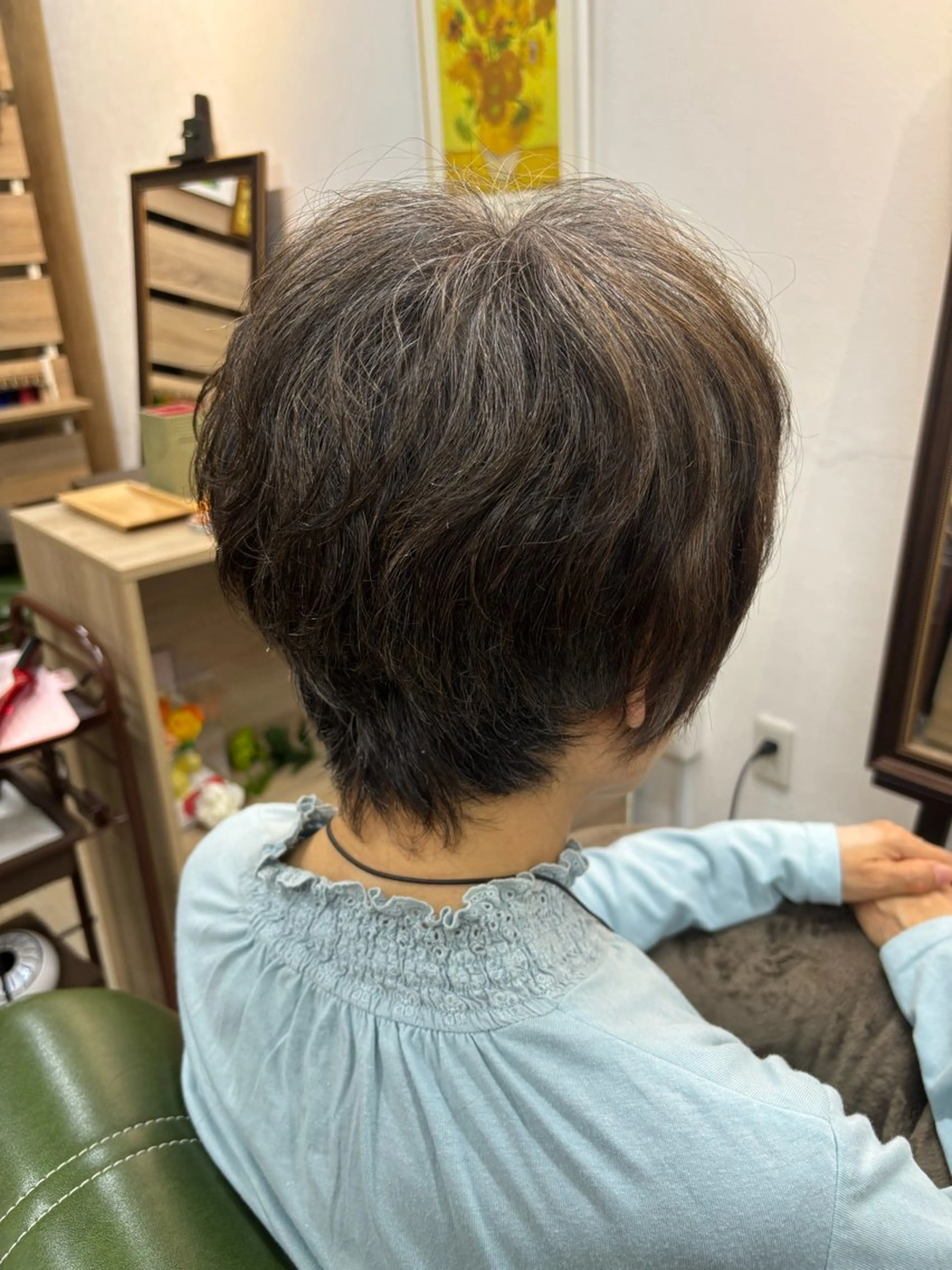 ショート ショートヘア 鈴木 優奈のヘアスタイル