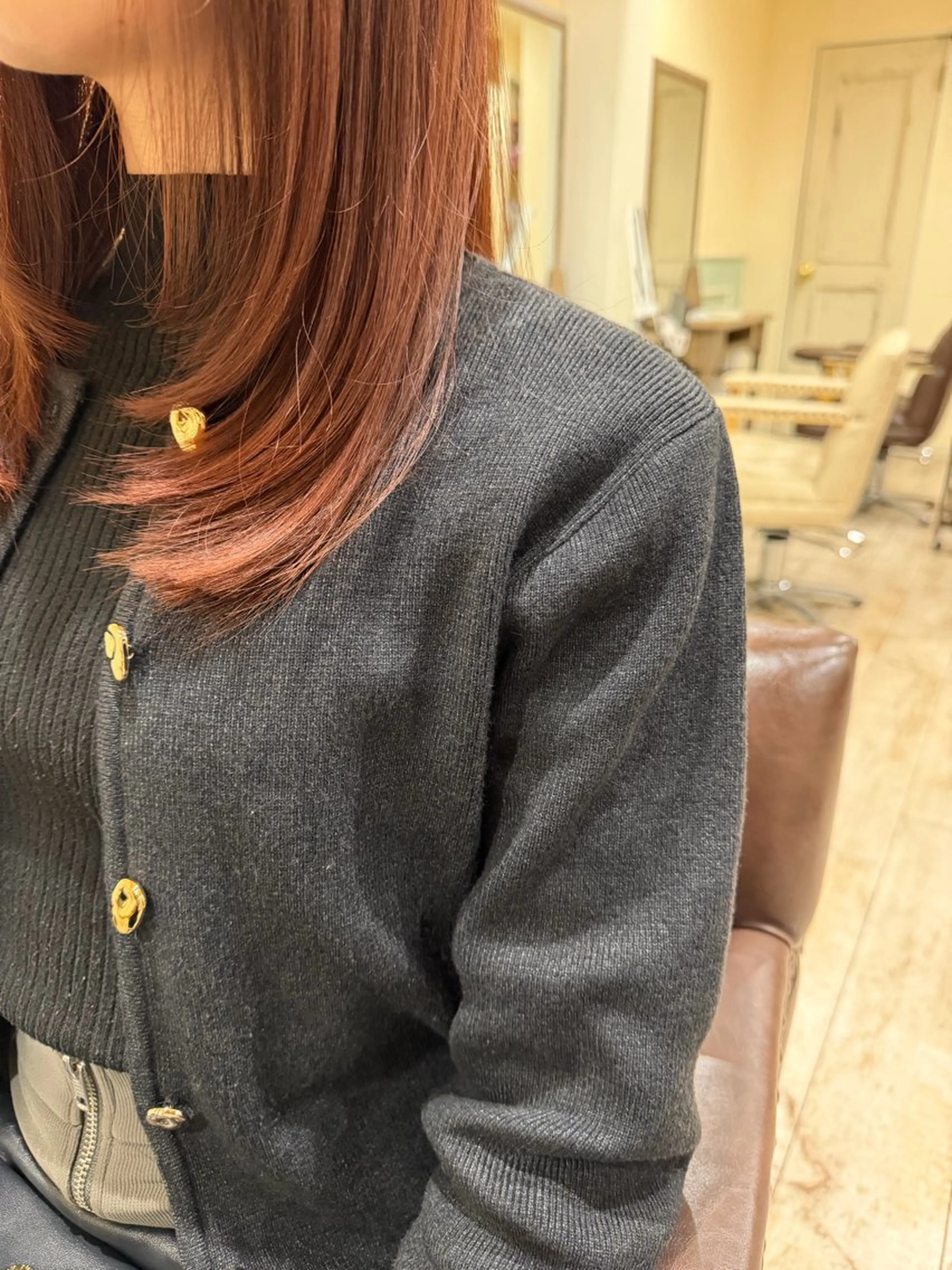 ロング カラー 髪質改善 レイヤーカット ロング カット ヘアカラー トリートメント 新越谷noble店長 松本拓也▶◀*.のヘアスタイル