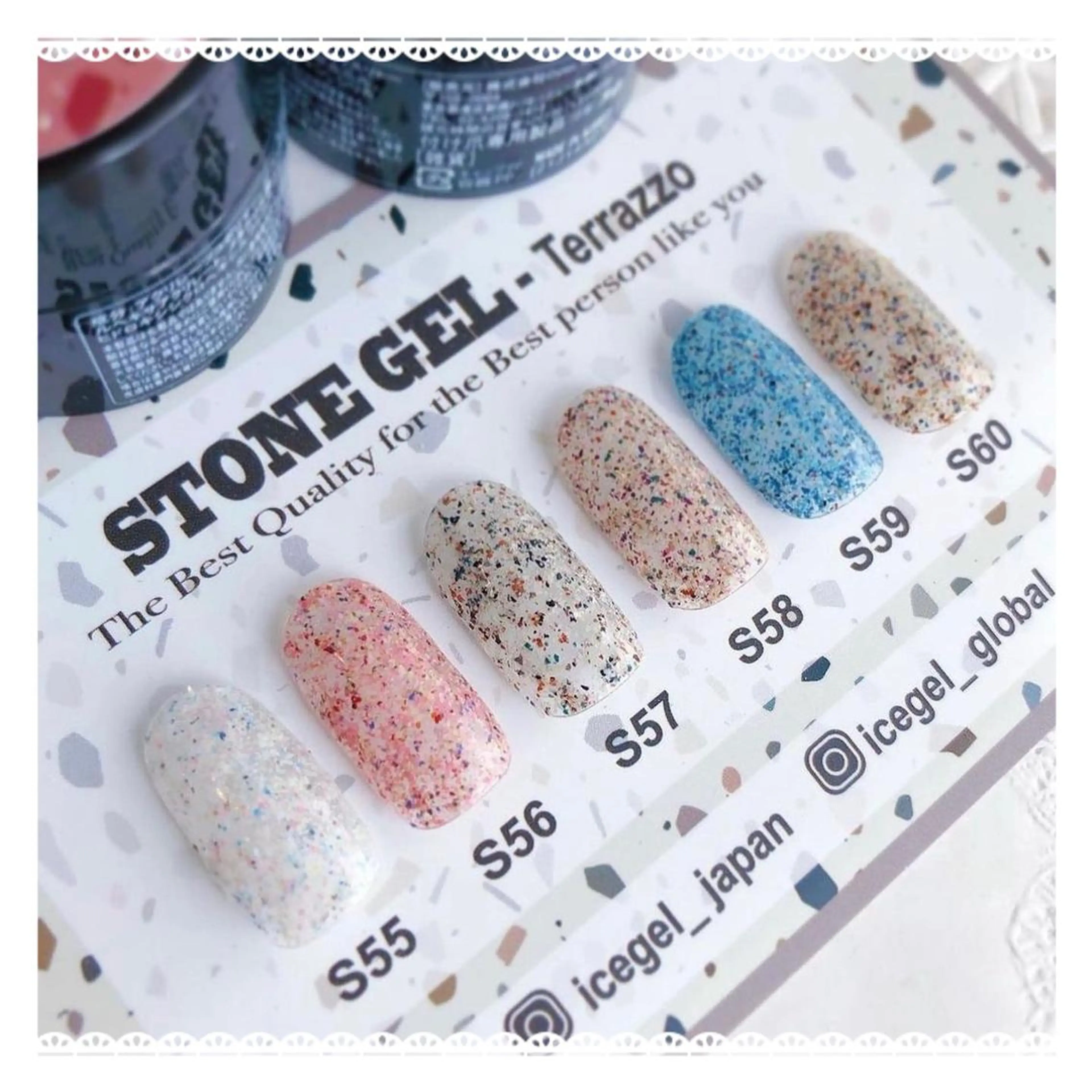 ネイル ストーンネイル ｔe_ nailのネイルデザイン