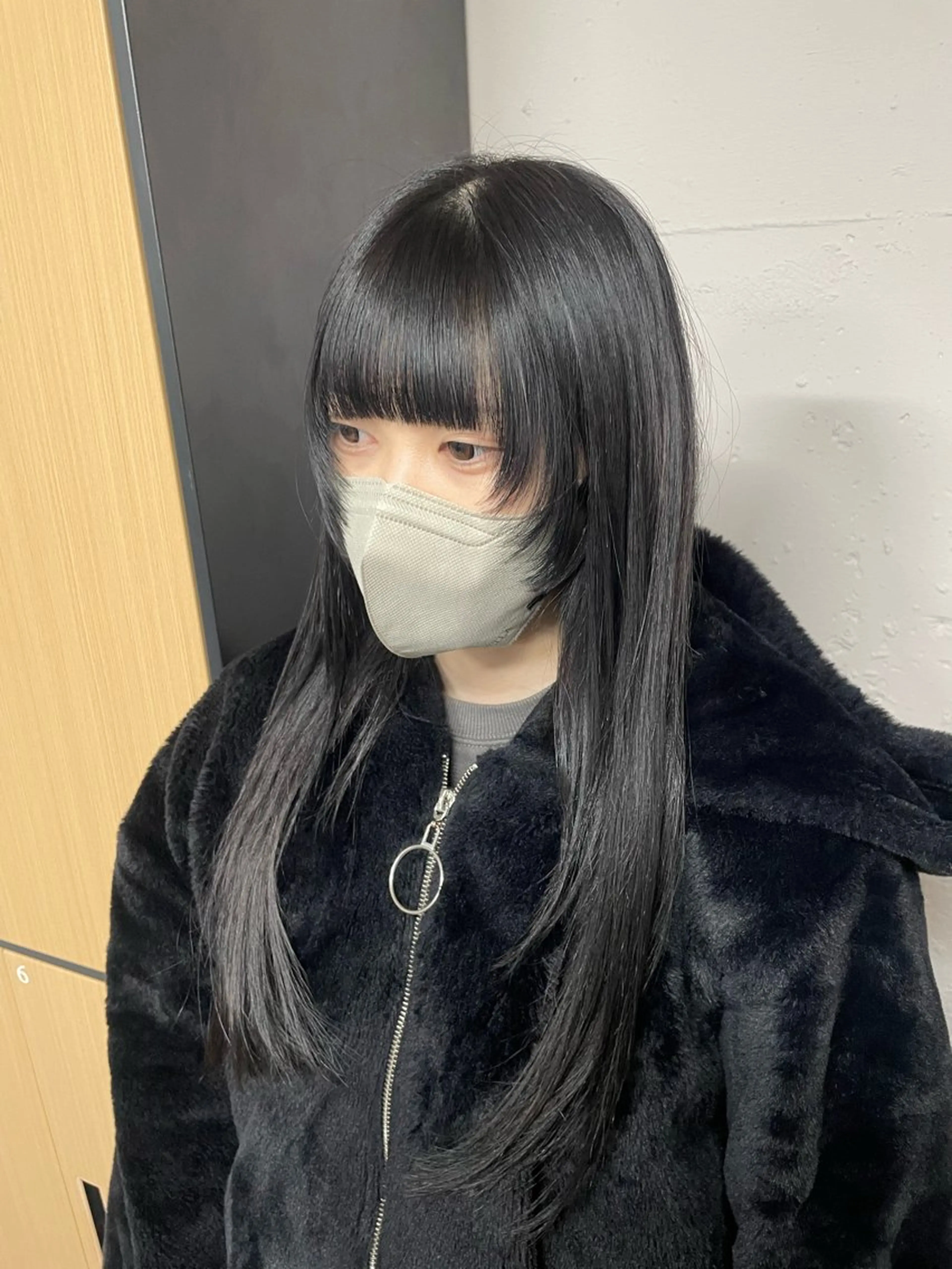 ロング カット tokute 中野真咲🐺のヘアスタイル