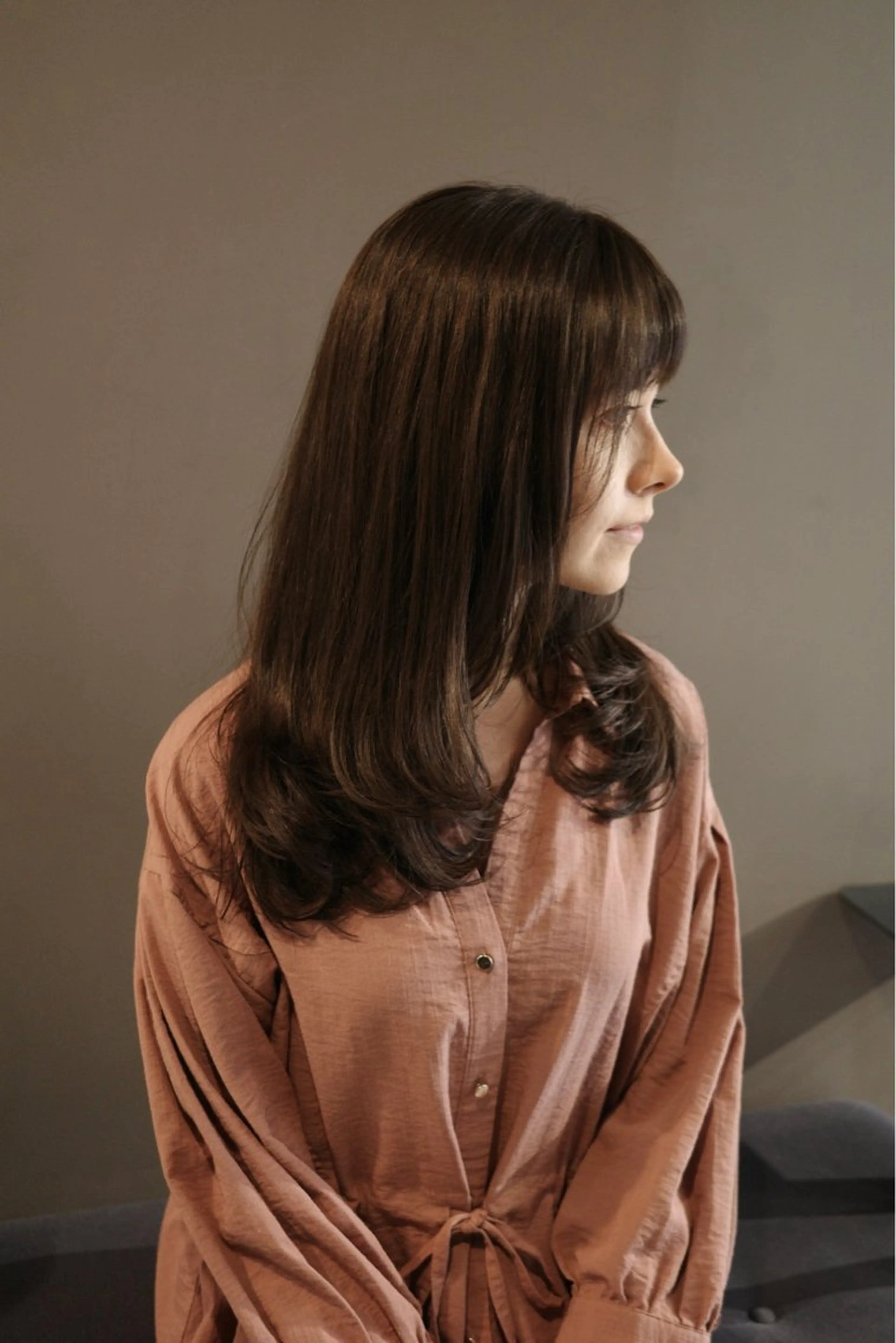 セミロング レイヤーカット MAKI渋谷 【カットモデル募集】のヘアスタイル