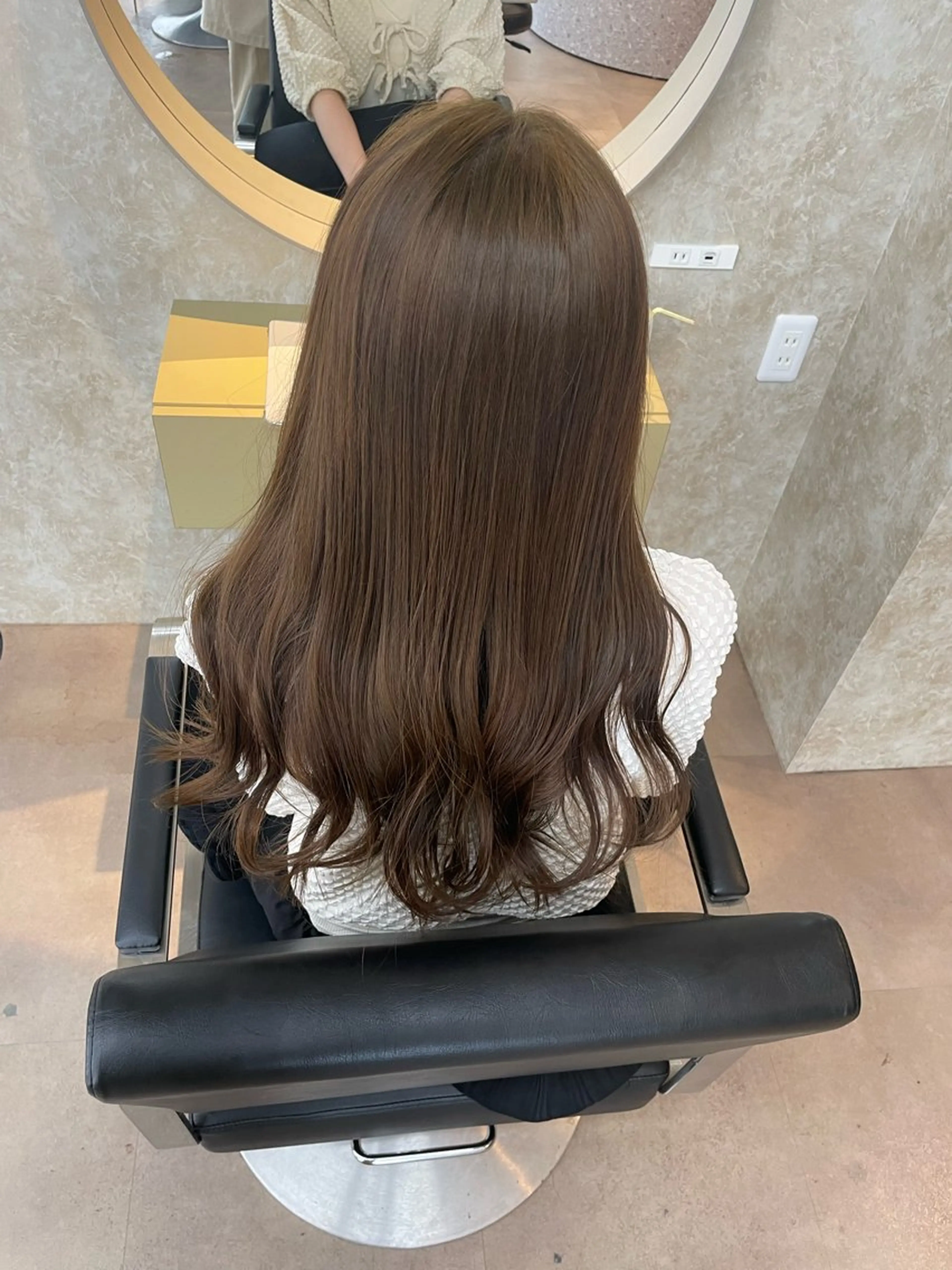 ロング カット ヘアカラー トリートメント MISATO THIRD SHOPのヘアスタイル