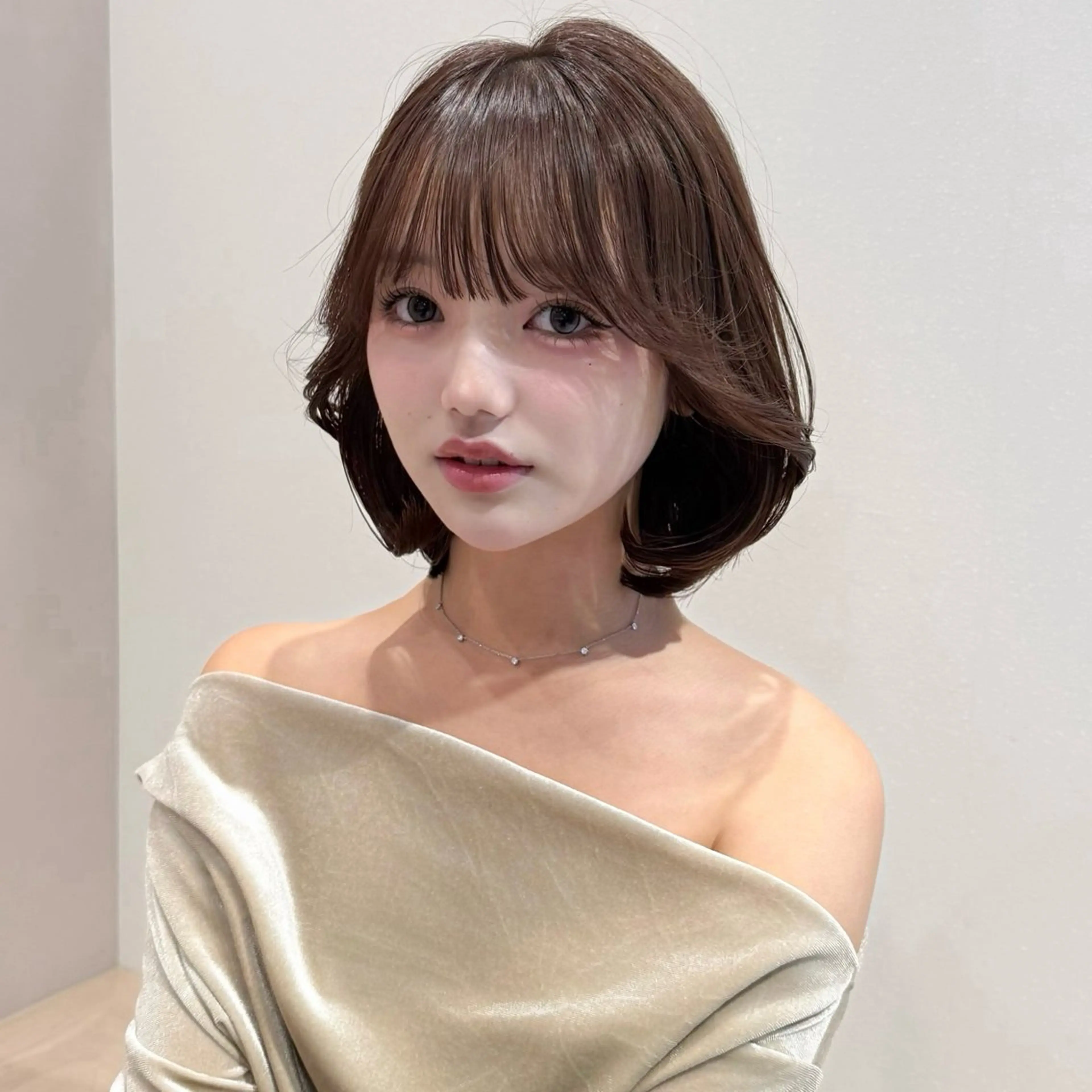 ミディアム カット トリートメント 💫タンバルモリ・ 韓国ボブ💫小川愛誠のヘアスタイル