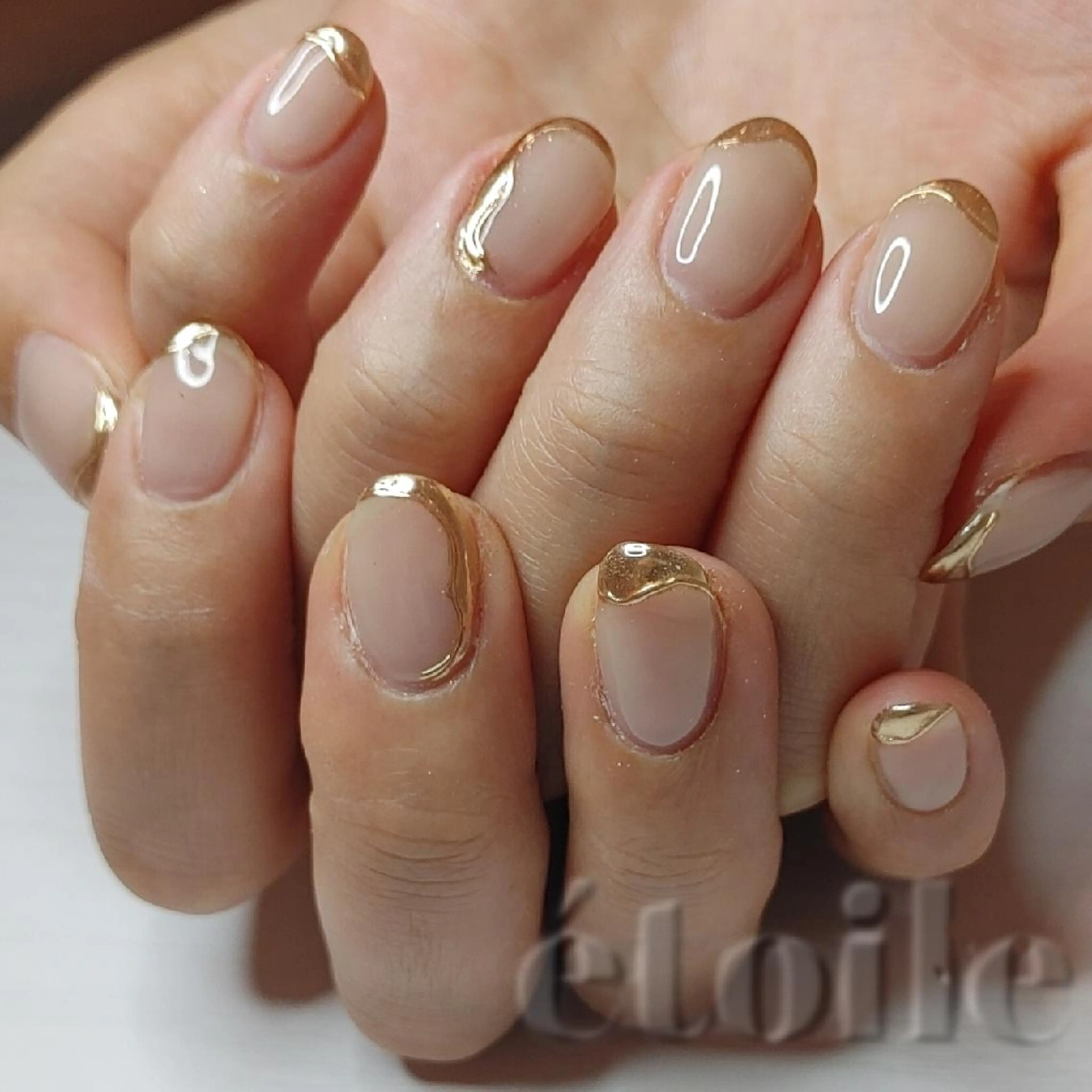 ネイル ブライダルネイル étoile(エトワール)所属・山田 可愛のネイルデザイン