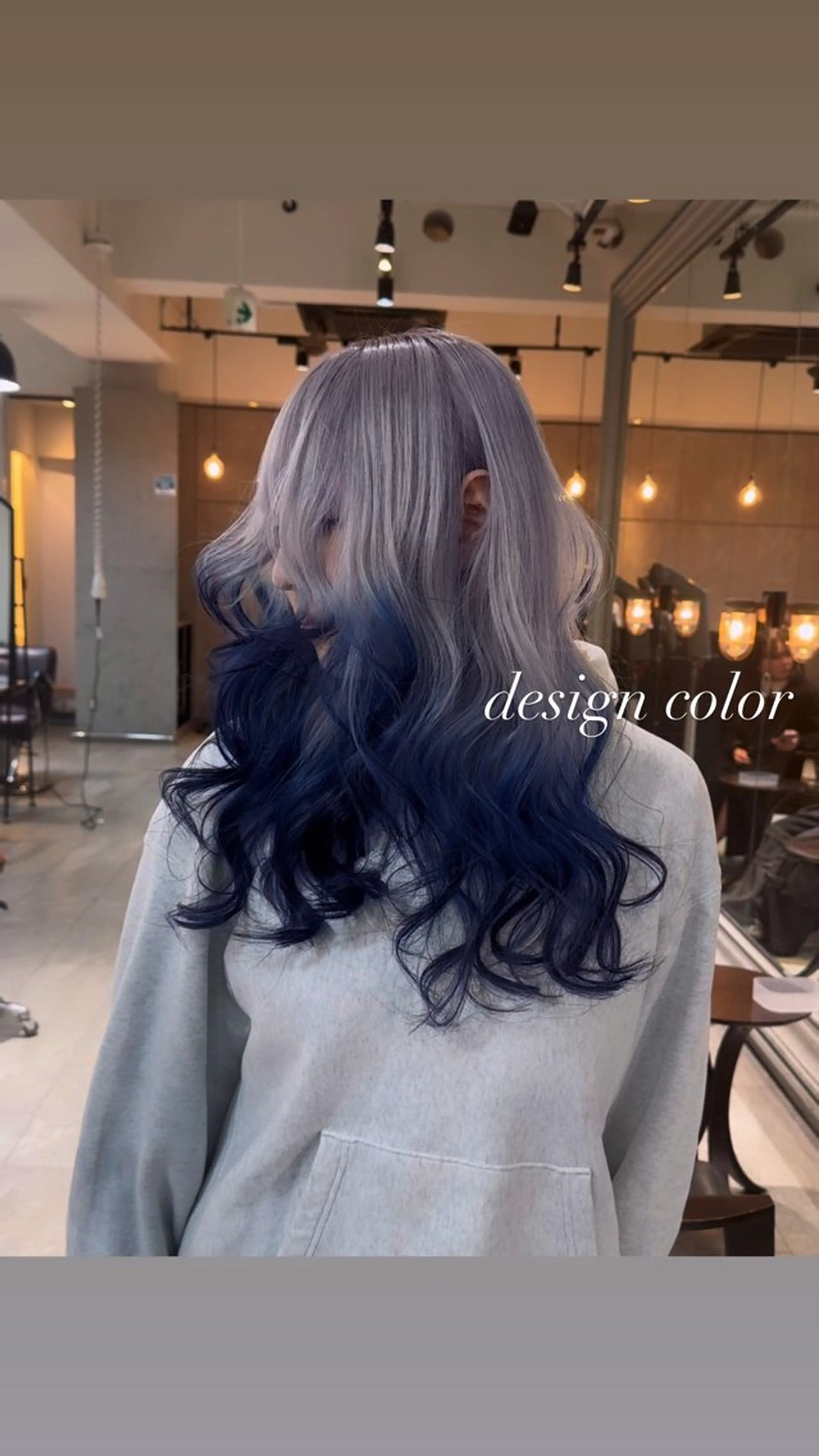 ロング カラー カット ヘアカラー トリートメント ヘアセット 💜ハイトーン💛 マジカルかいちゃんのヘアスタイル