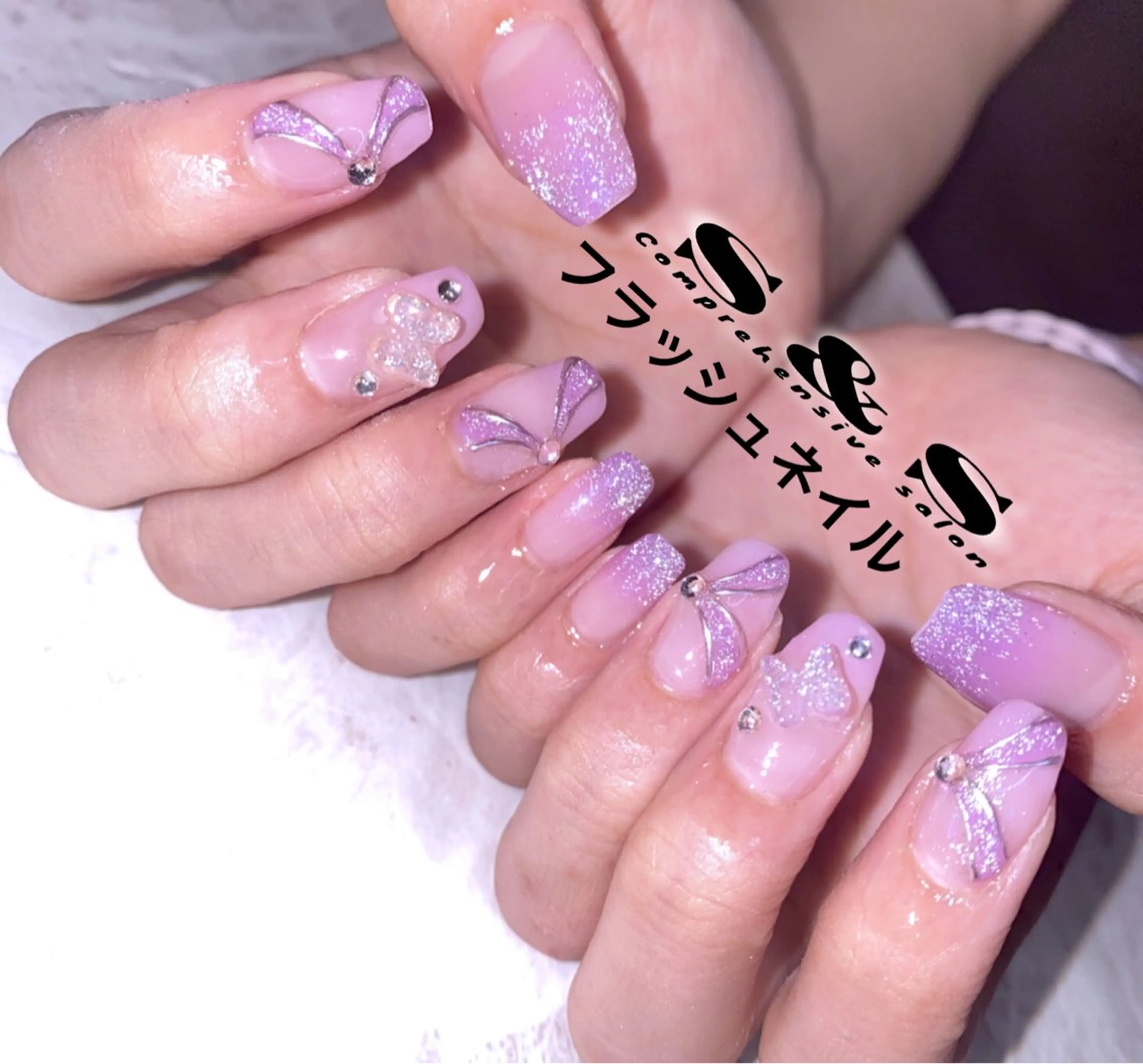 ネイル 長さ出し フラッシュネイル メンズネイル 持ち込み スカルプネイル S&S 村田小百合のネイルデザイン