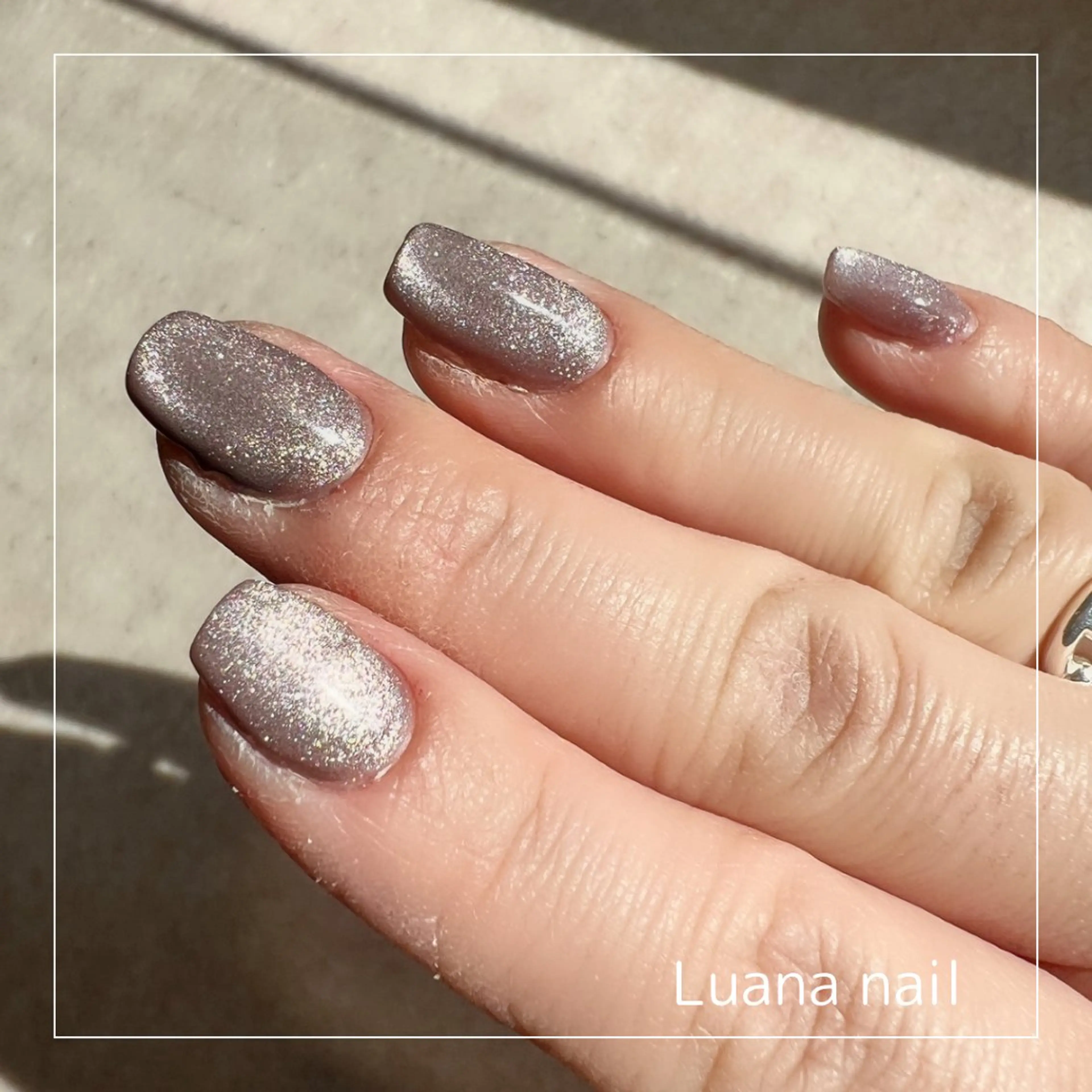ネイル マグネットネイル Luana nailのネイルデザイン