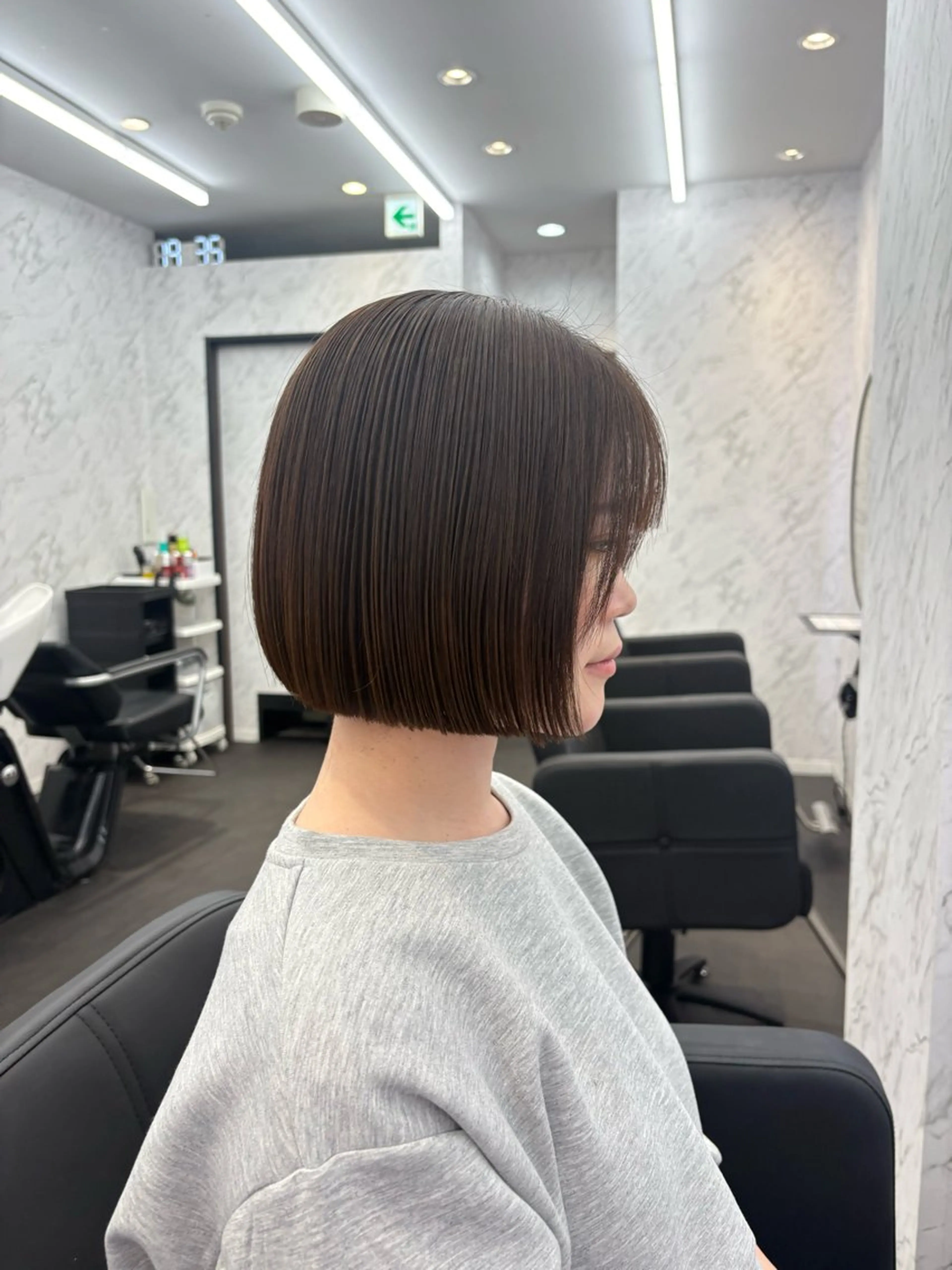 縮毛矯正 hair salon dot. mooda 韓国風サロン 町田店所属・韓国風ヘア🎀🩶 /♡𝓝𝓸𝓪♡のヘアスタイル