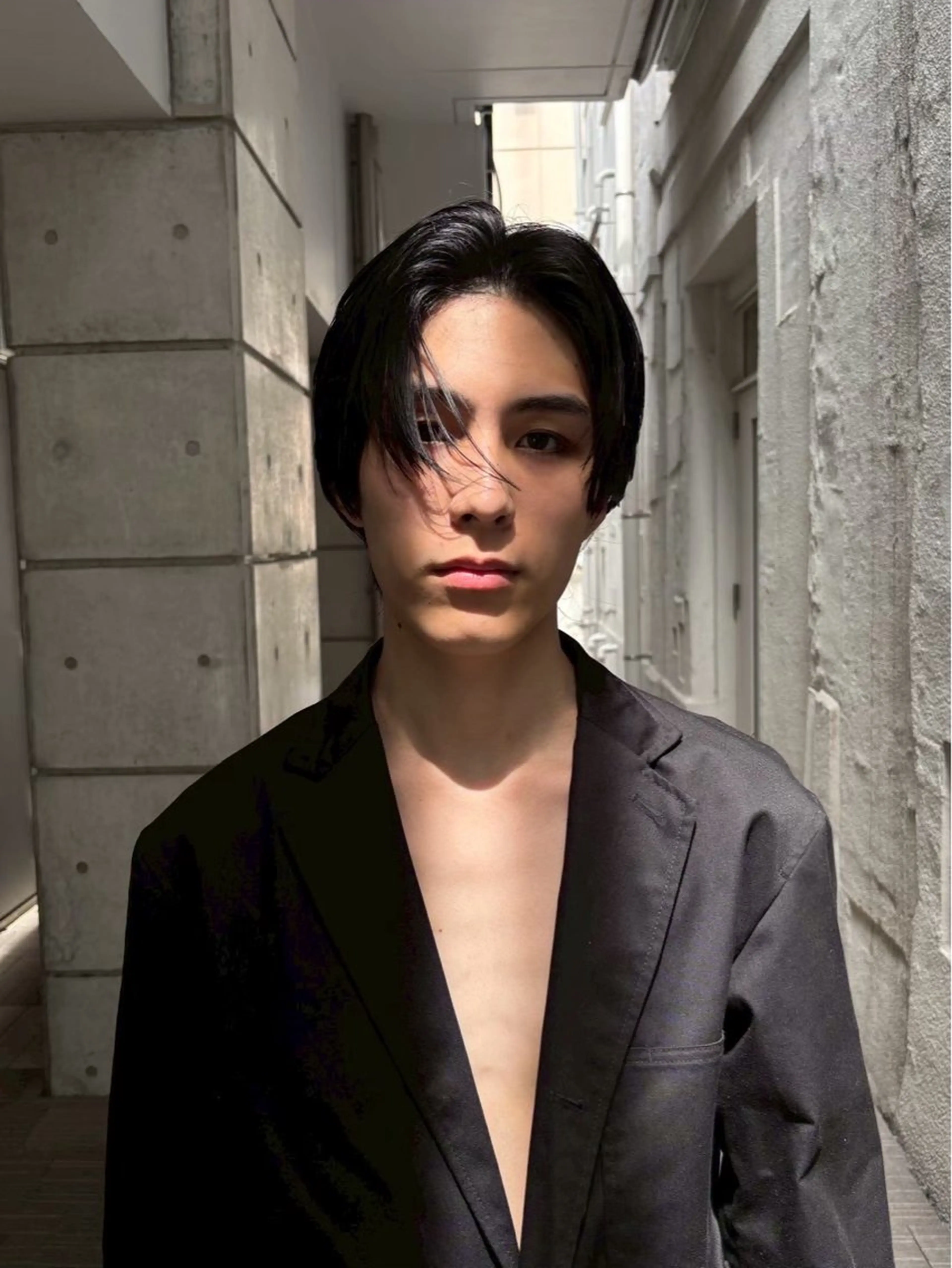 [当日限定]メンズカット＋髪質改善縮毛矯正の写真