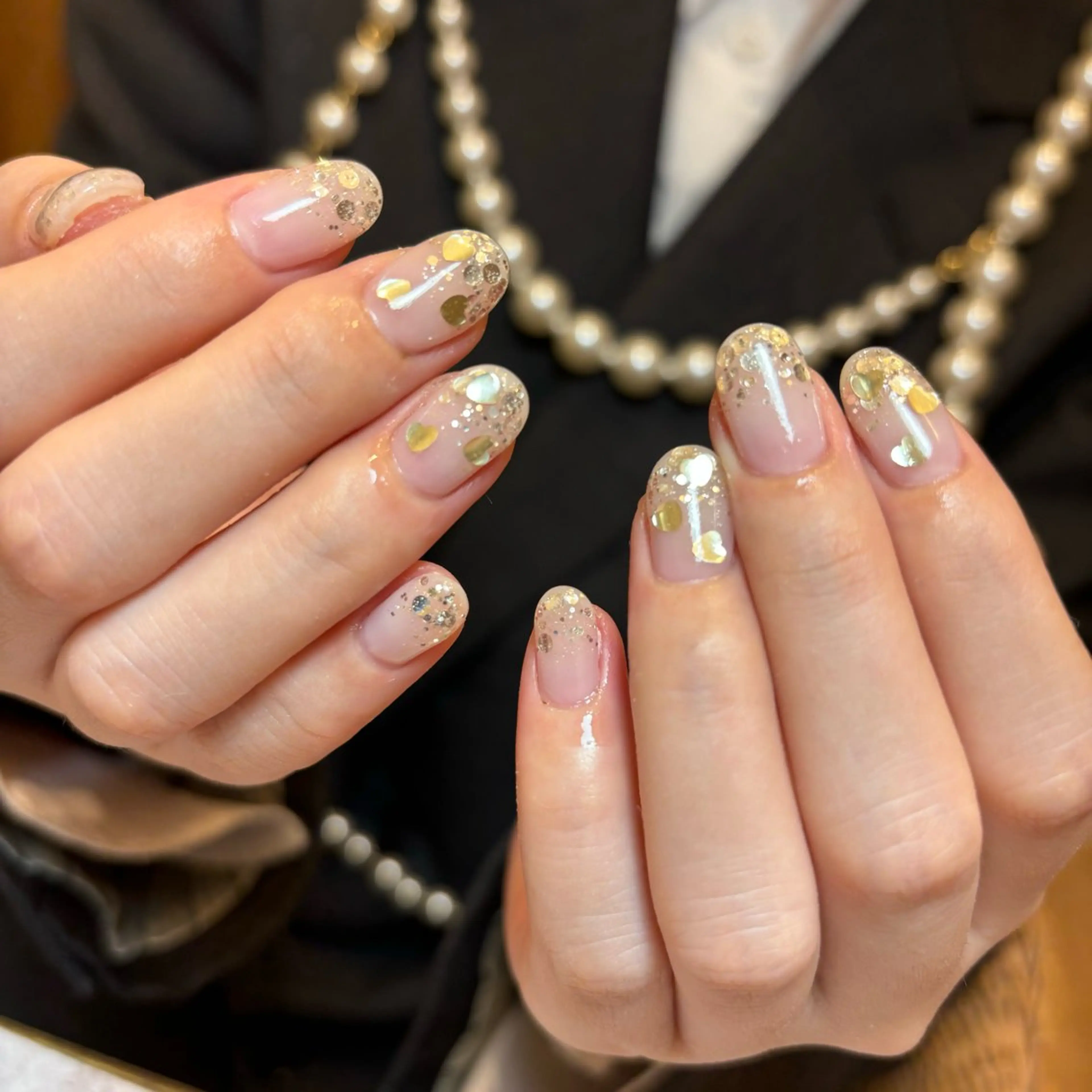 ネイル ハンドネイル Sea  nail by emaのネイルデザイン