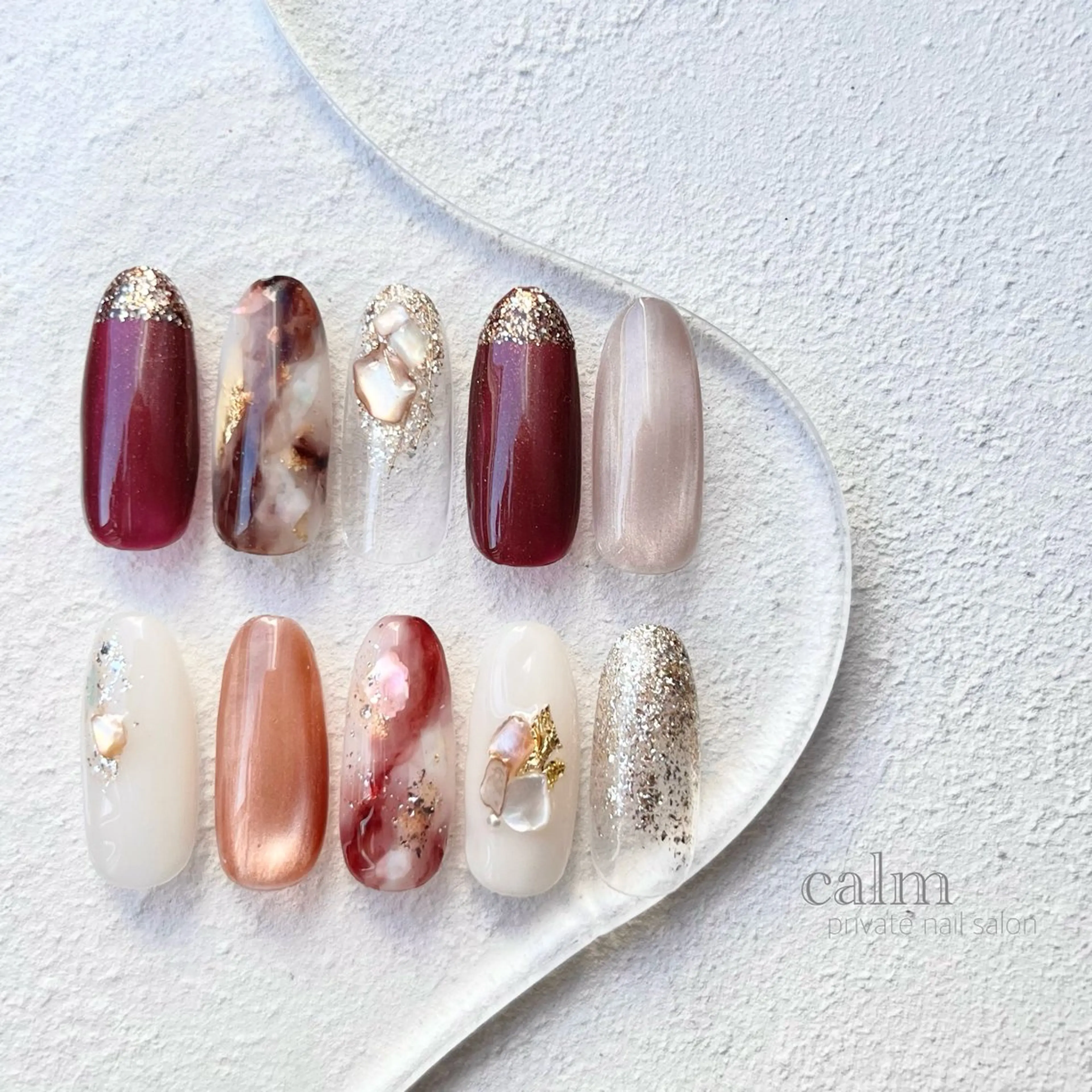 ネイル ハンドネイル calm 〔ｶｰﾑ〕のネイルデザイン