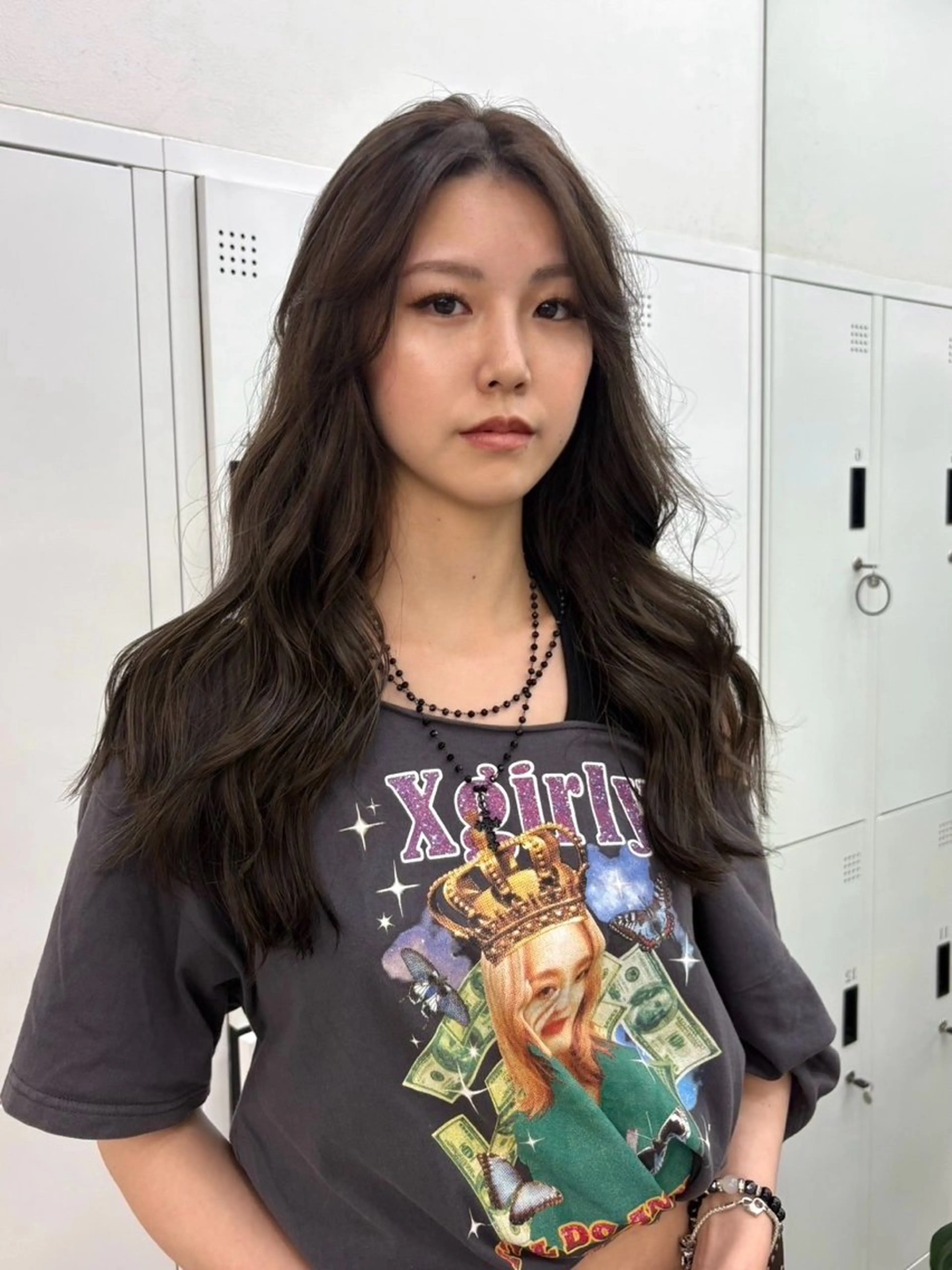 ロング ハイライト カット ヘアカラー トリートメント Ⓜ︎iyu🌊/海外 風ハイライト特化のヘアスタイル