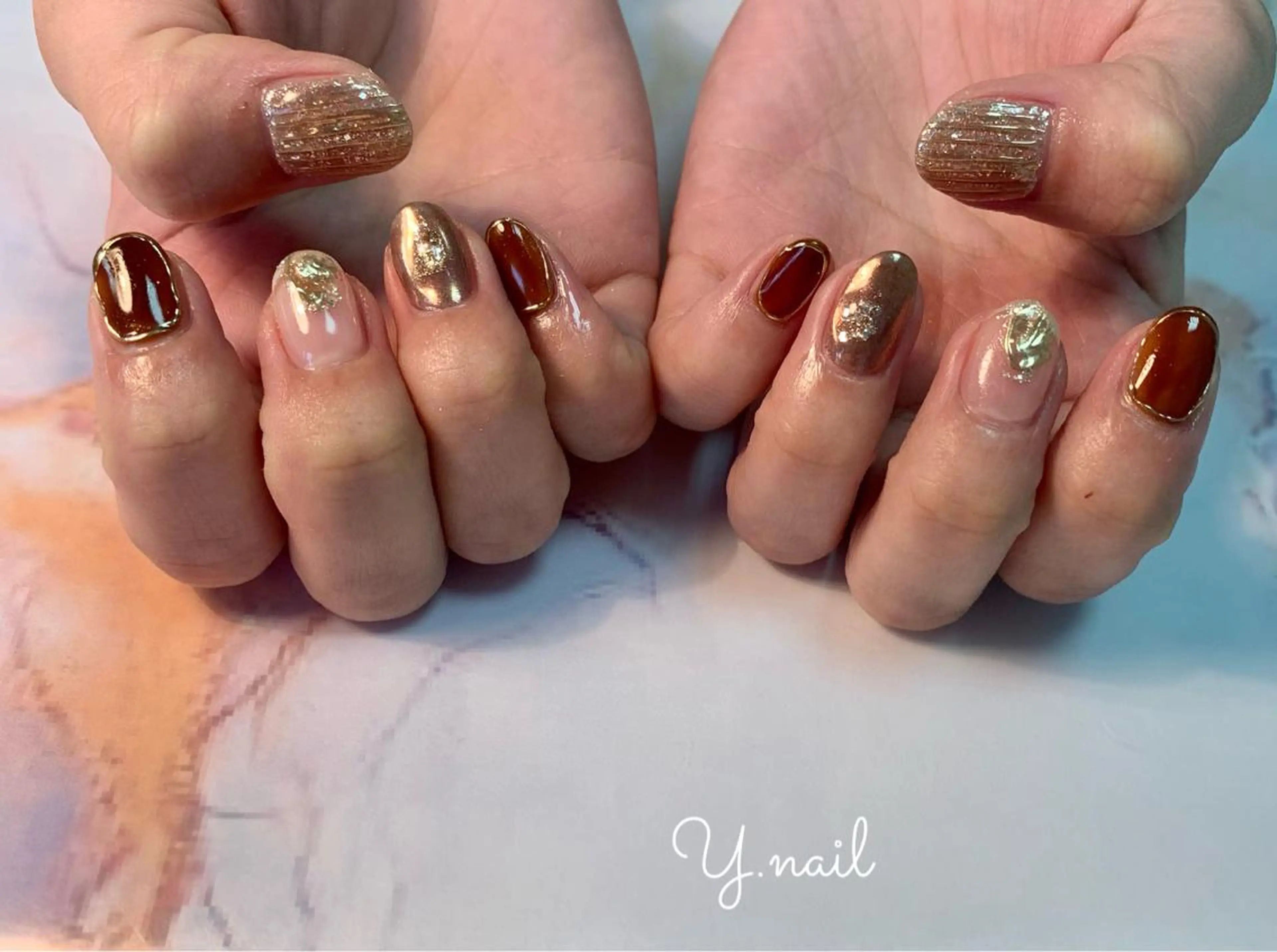 ネイル ニュアンスネイル Feliz所属・Feliz 楽しいネイルサロンのネイルデザイン