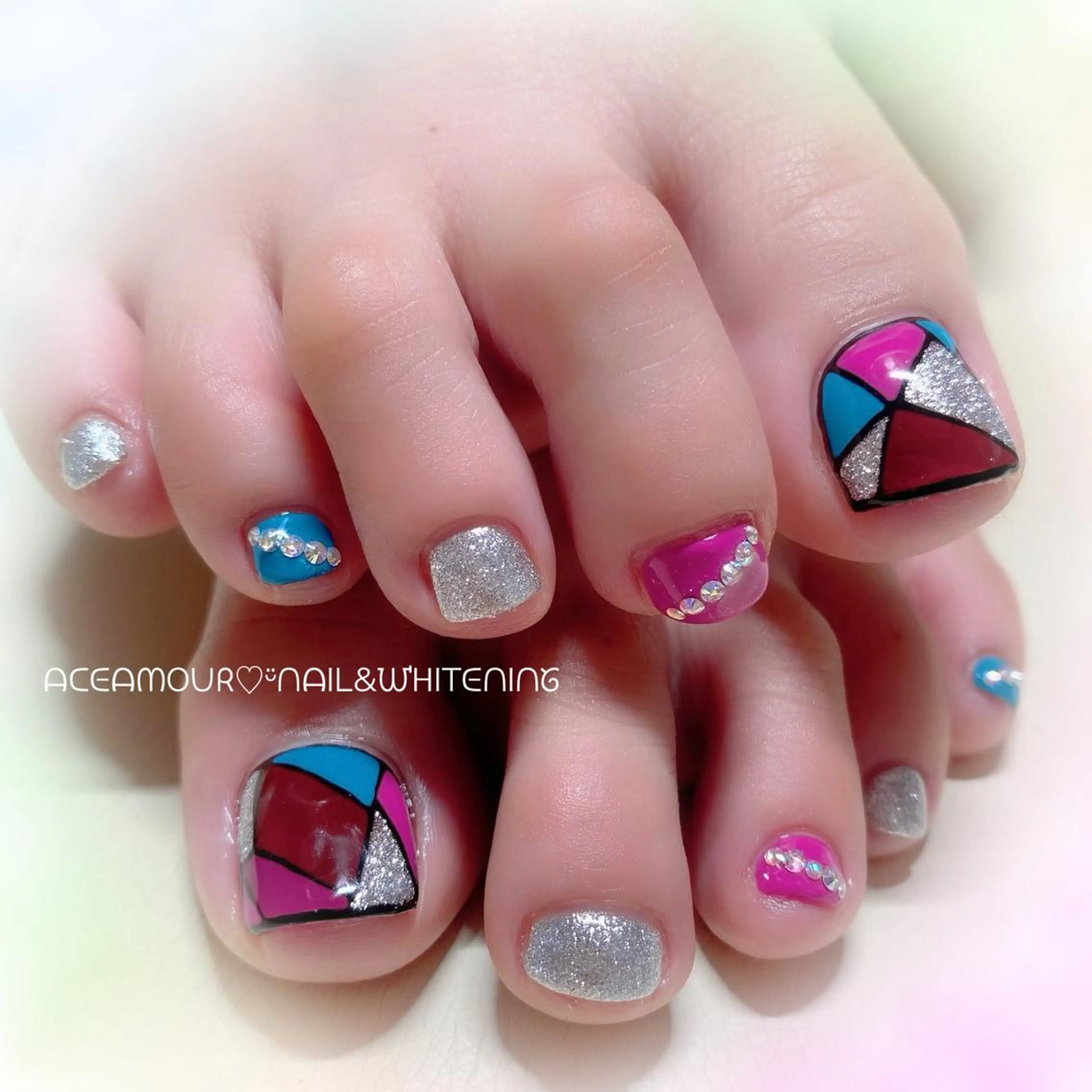 ネイル ネイル/耳つぼ /新ホワイトニングのネイルデザイン