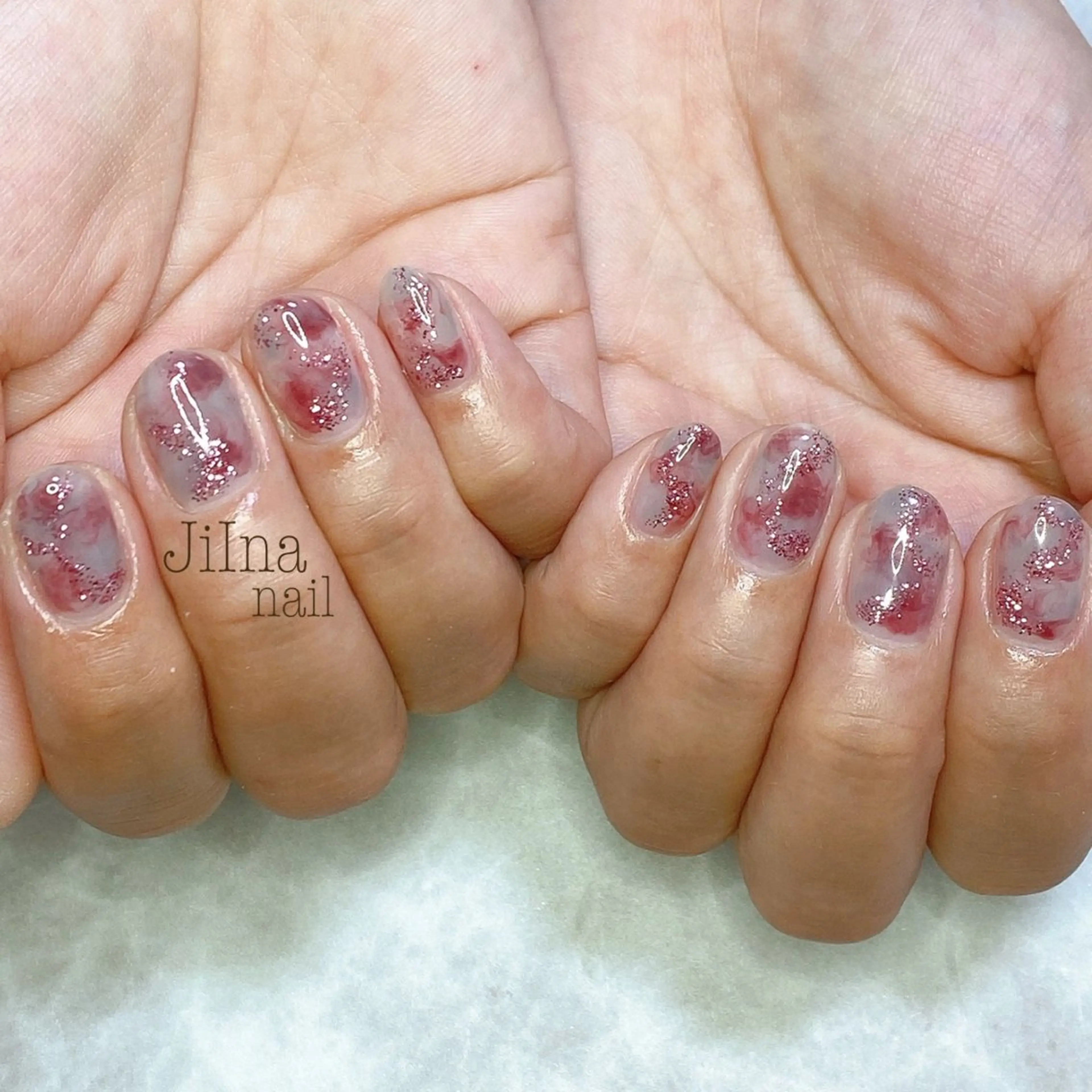 ネイル 持ち込み JiIna nailのネイルデザイン