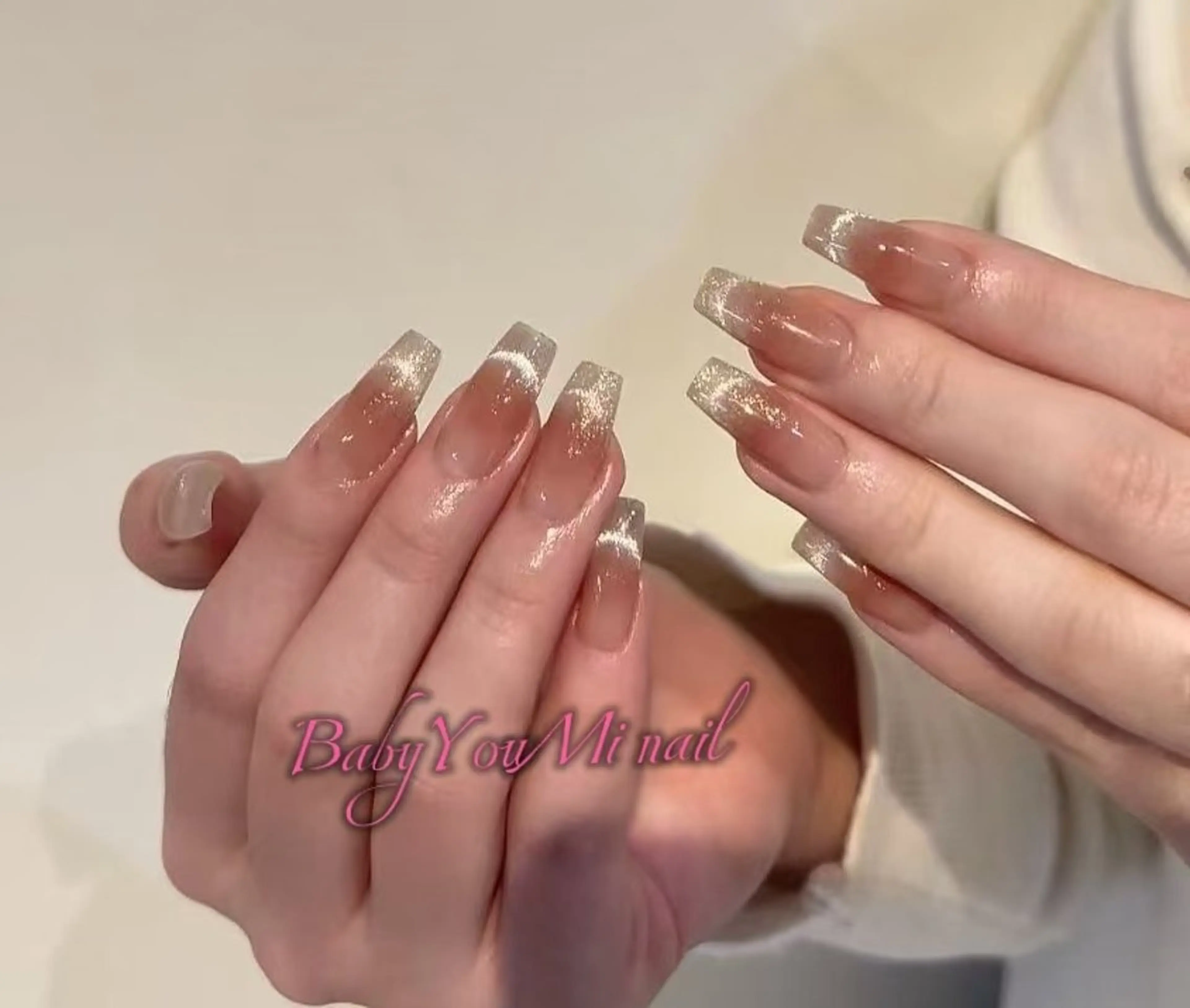 ネイル オーロラネイル フラワーネイル フットネイル フレンチネイル ジェルネイル ハンドネイル Oomiya 服部のネイルデザイン