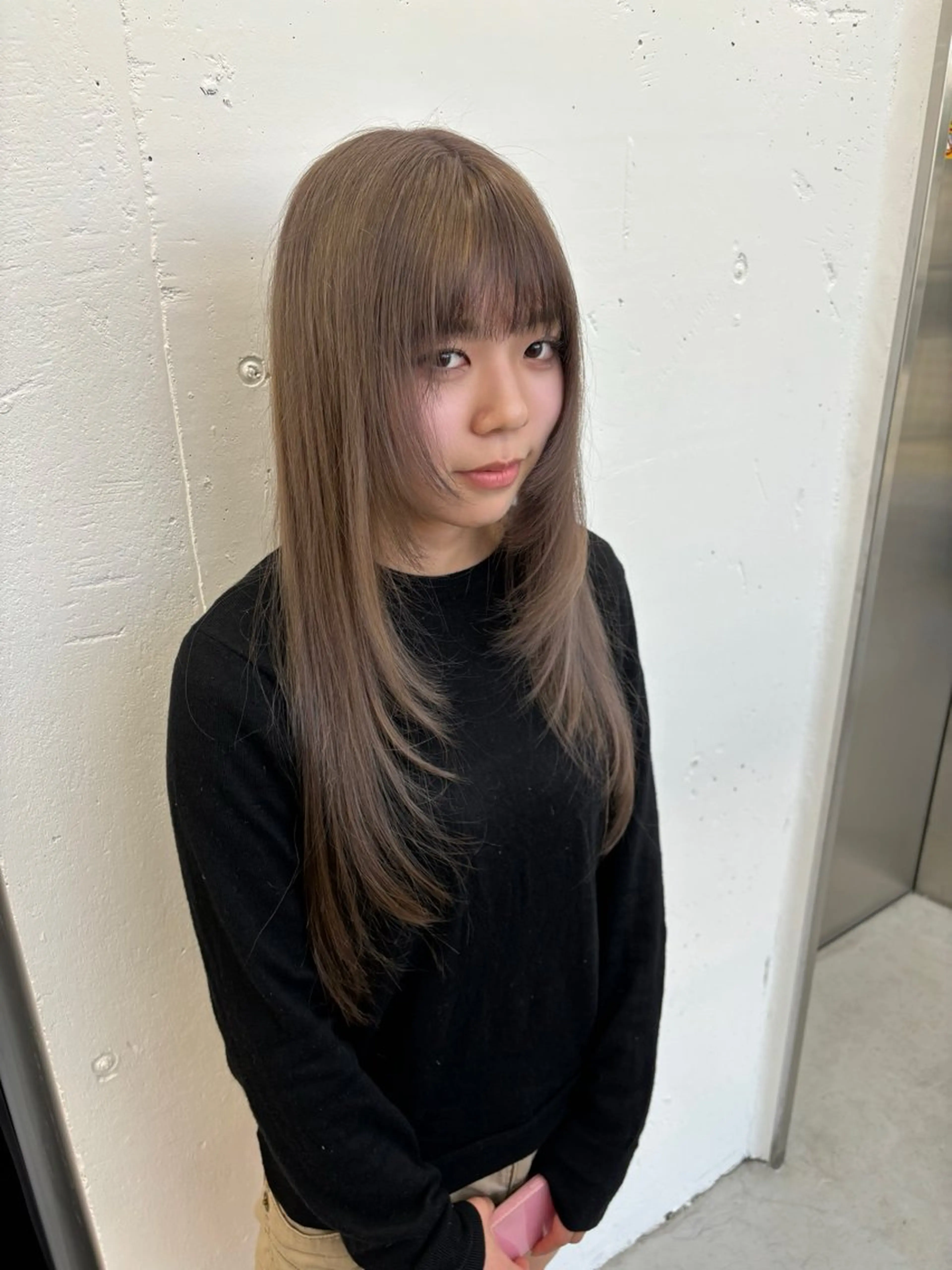 ロング 韓国風ヘア トリートメント ウルフカット カット 🐶ひかる🐶 JILLSTUDIOのヘアスタイル