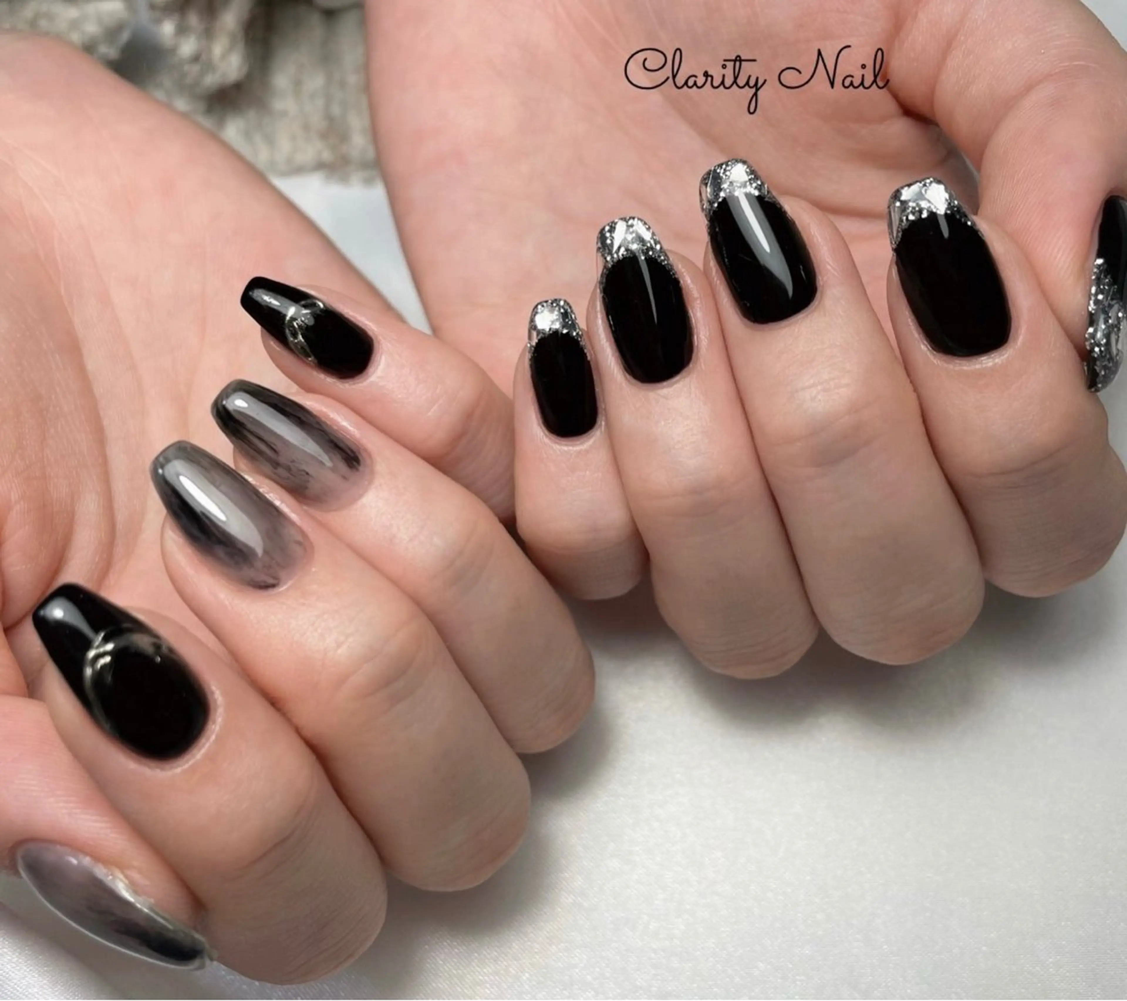 ネイル アートネイル 持ち込み ハンドネイル Clarity Nailのネイルデザイン