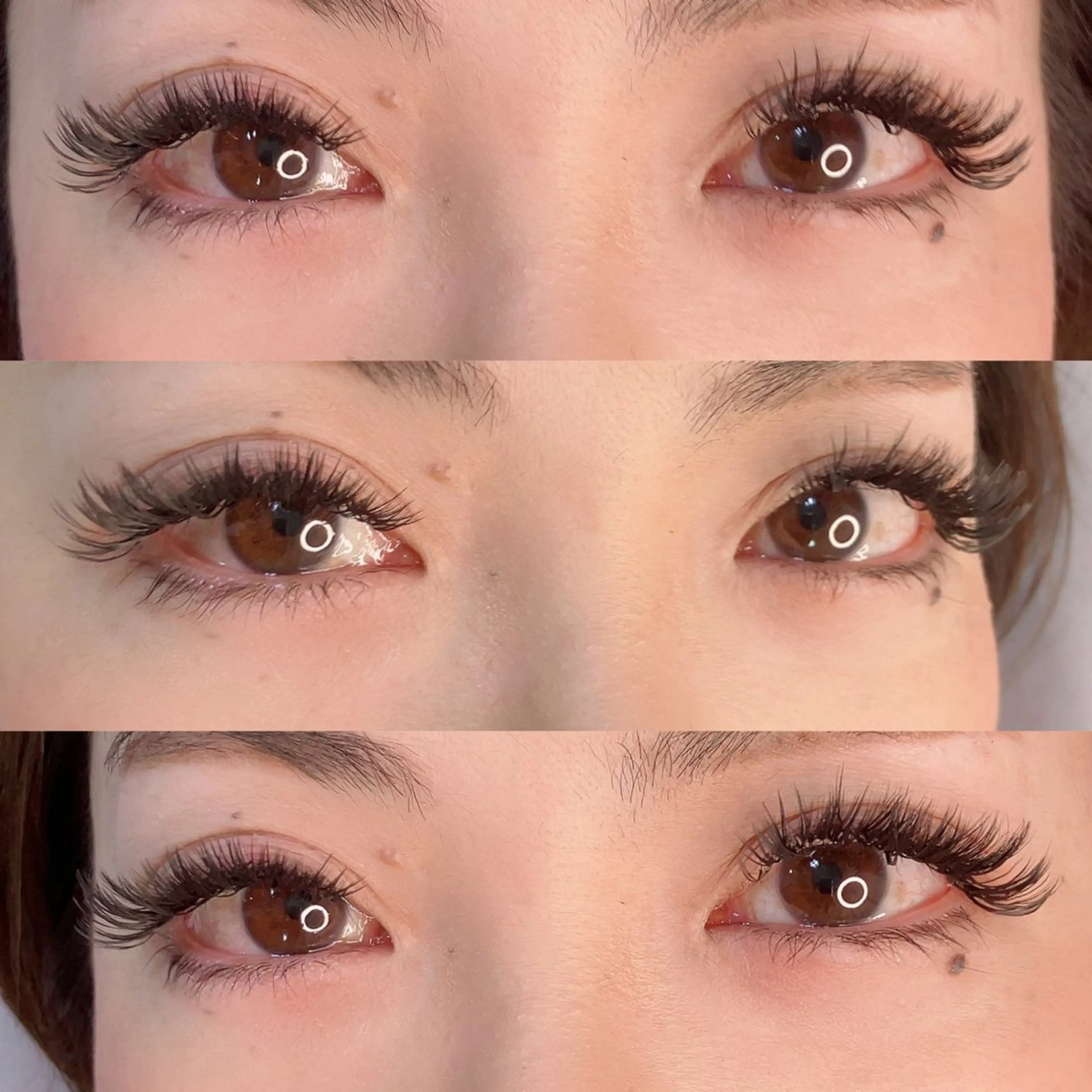 マツエク・マツパ 付け放題 ボリュームラッシュ linda lashesのマツエク・マツパデザイン