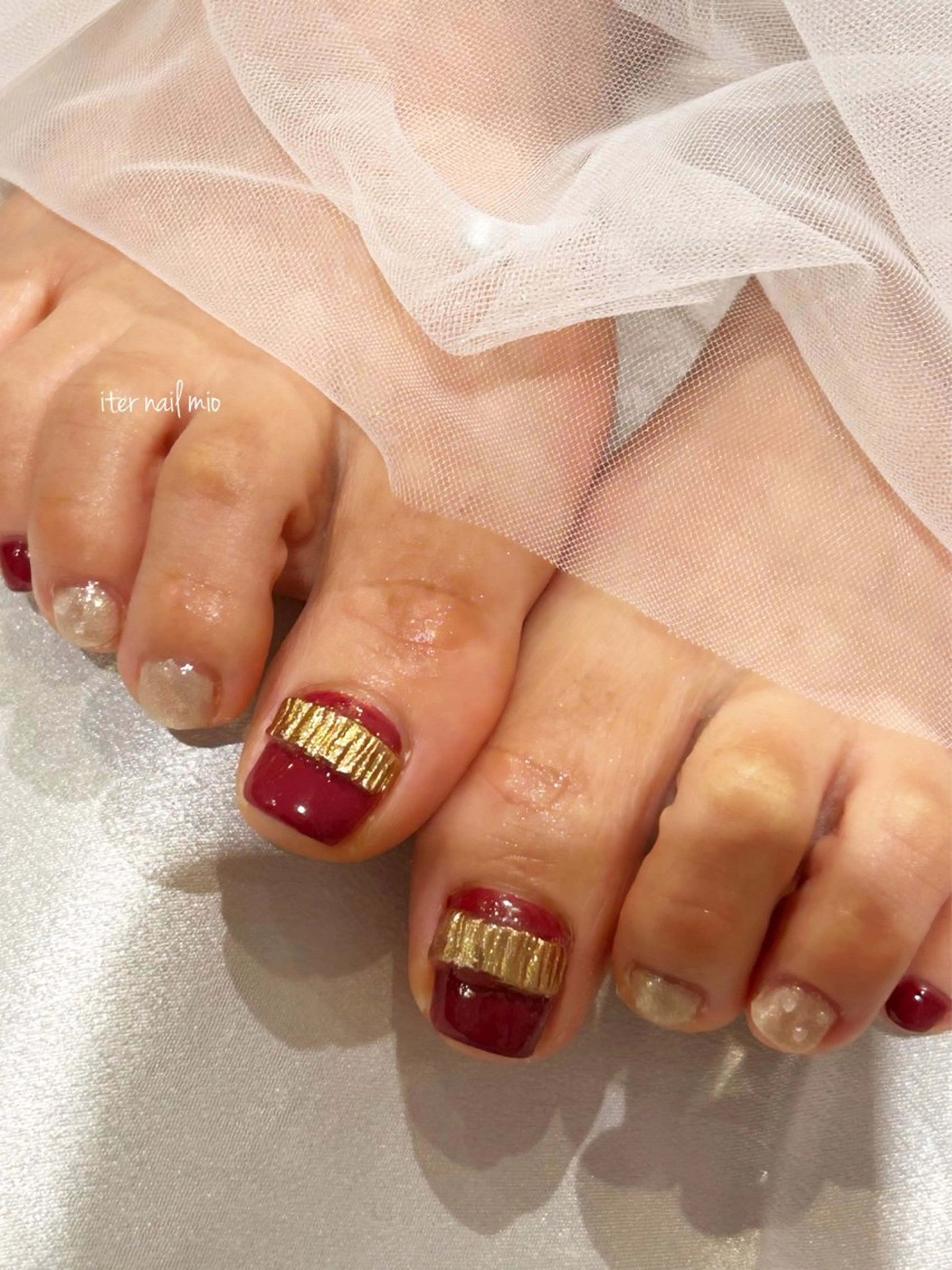 ネイル フットネイル ITER mioのネイルデザイン