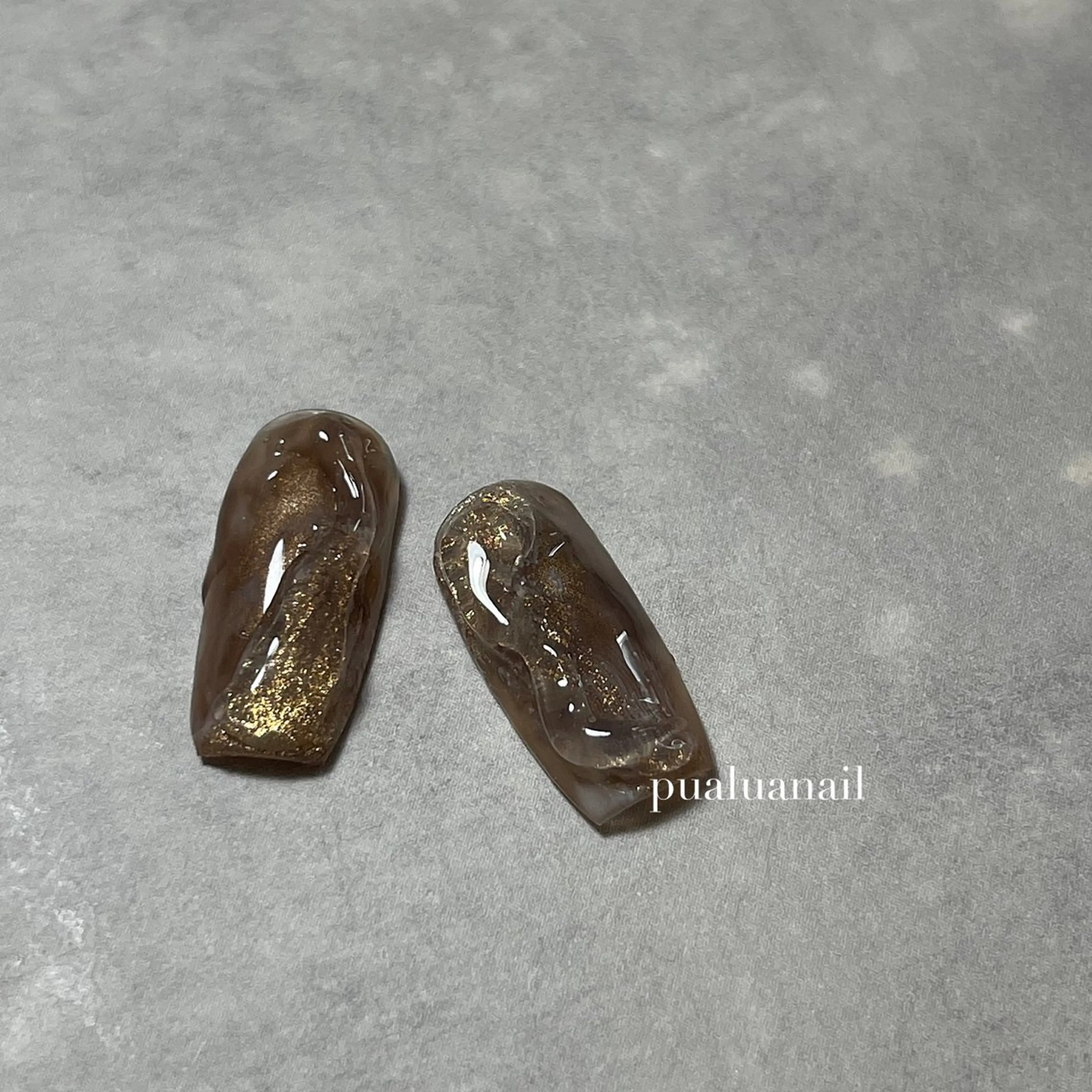 ネイル 韓国ネイル 持ち込み ニュアンスネイル ハンドネイル pualua miharuのネイルデザイン