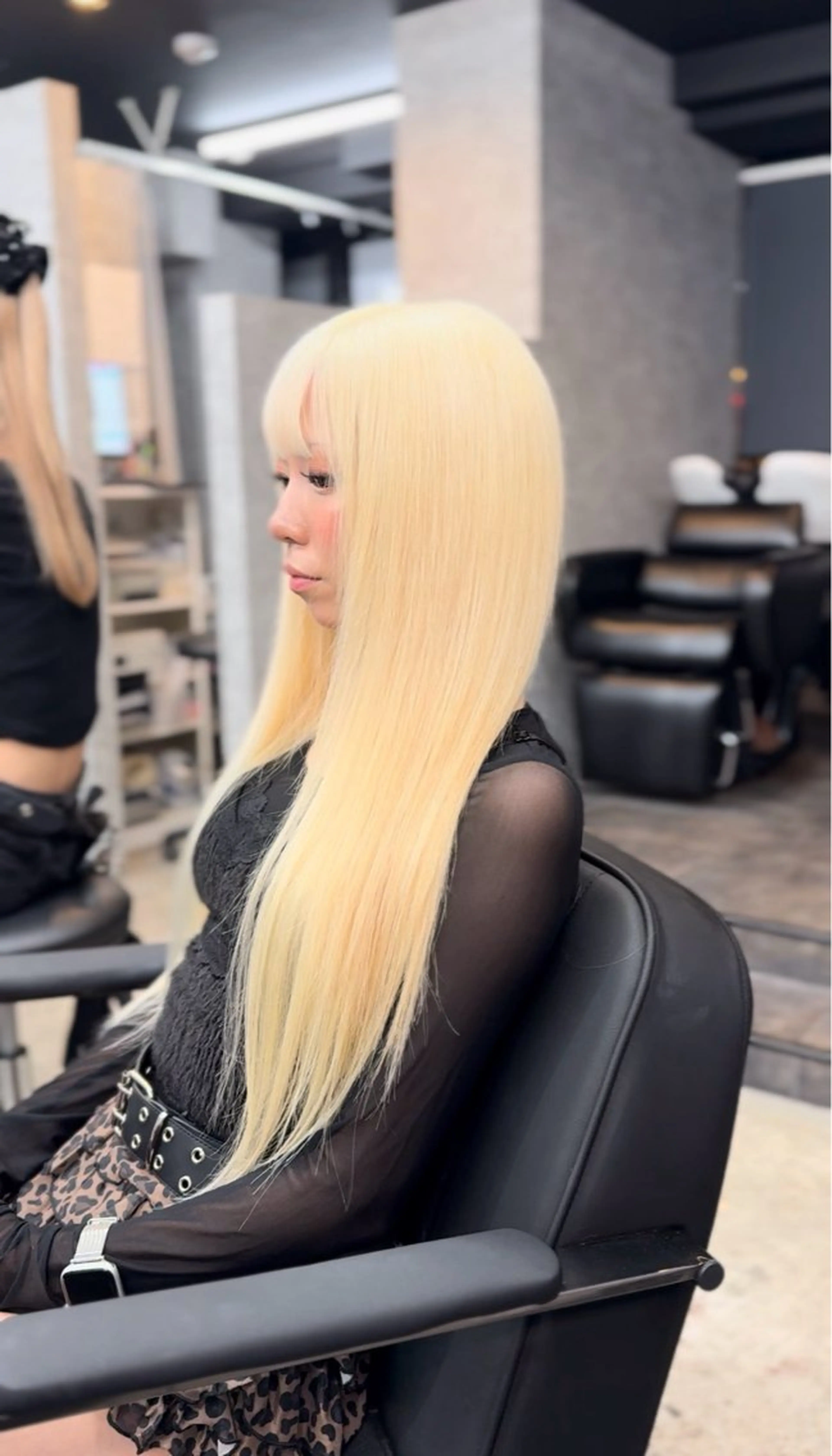 ロング カラー カット ヘアカラー hair &eye LAWE.店長のヘアスタイル