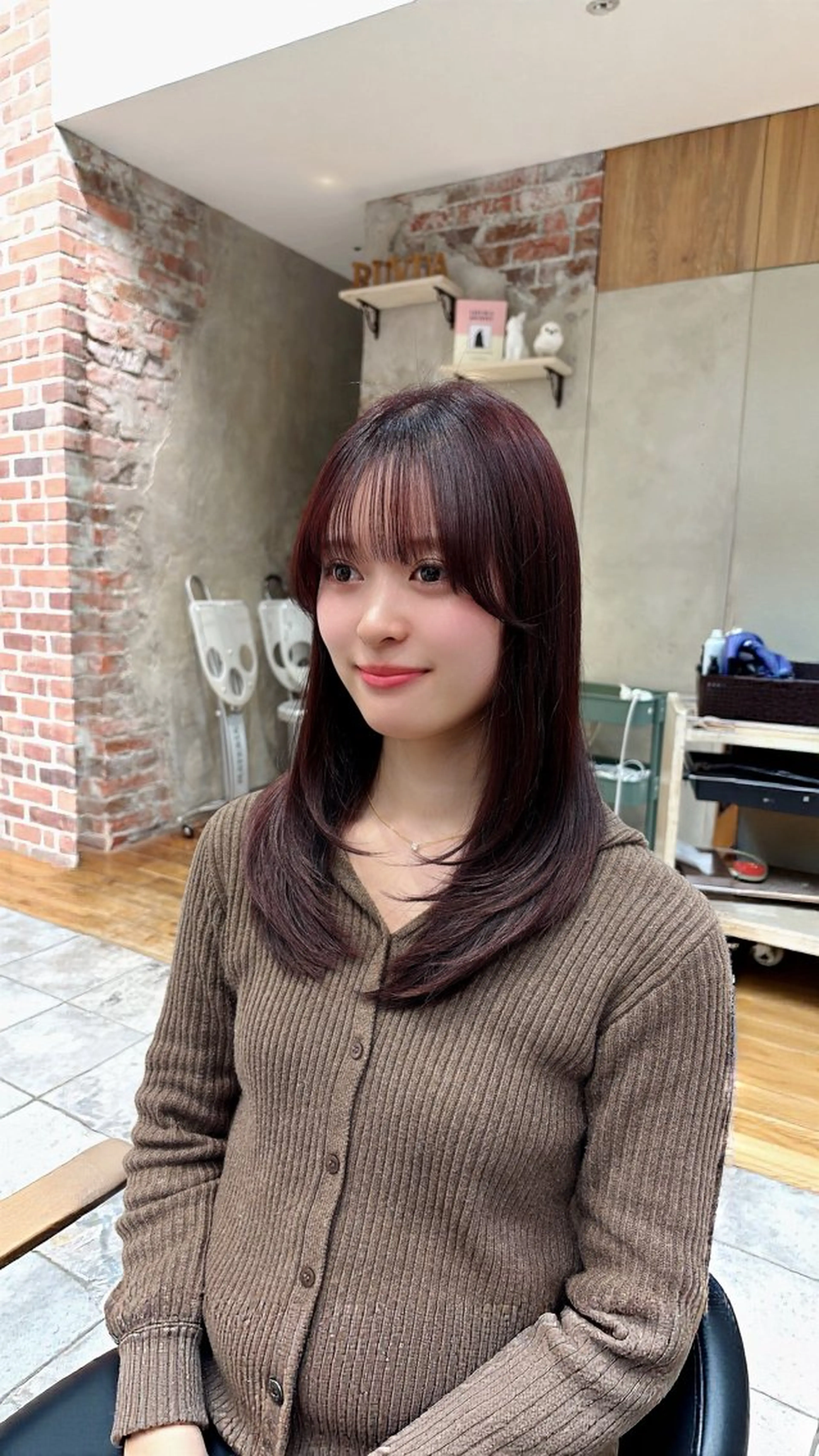 セミロング 新宿/レイヤー/ amu🫧のヘアスタイル