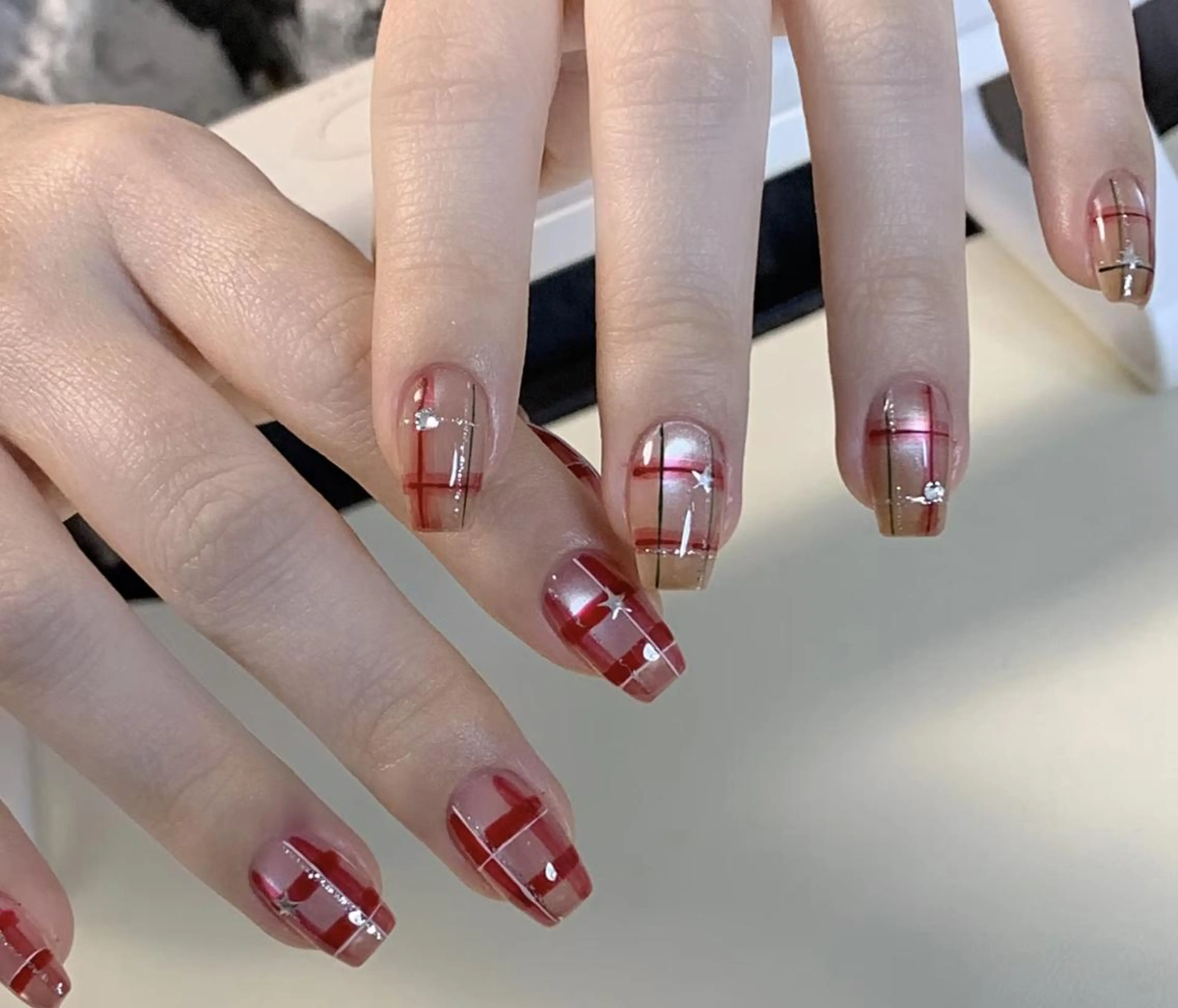 ネイル ハンドネイル 🎀 UU_nailのネイルデザイン