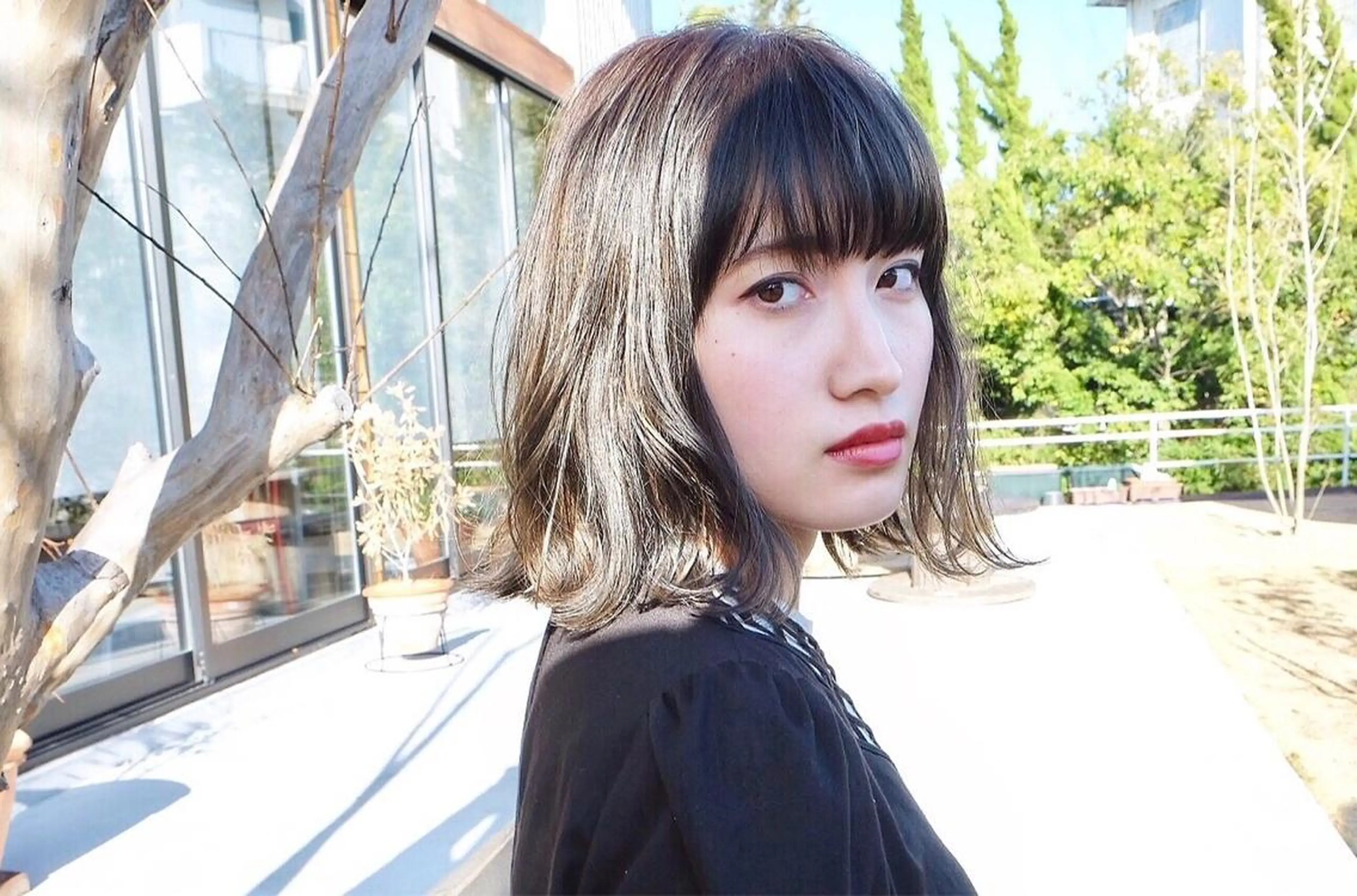 ショート 岡田 恭明のヘアスタイル