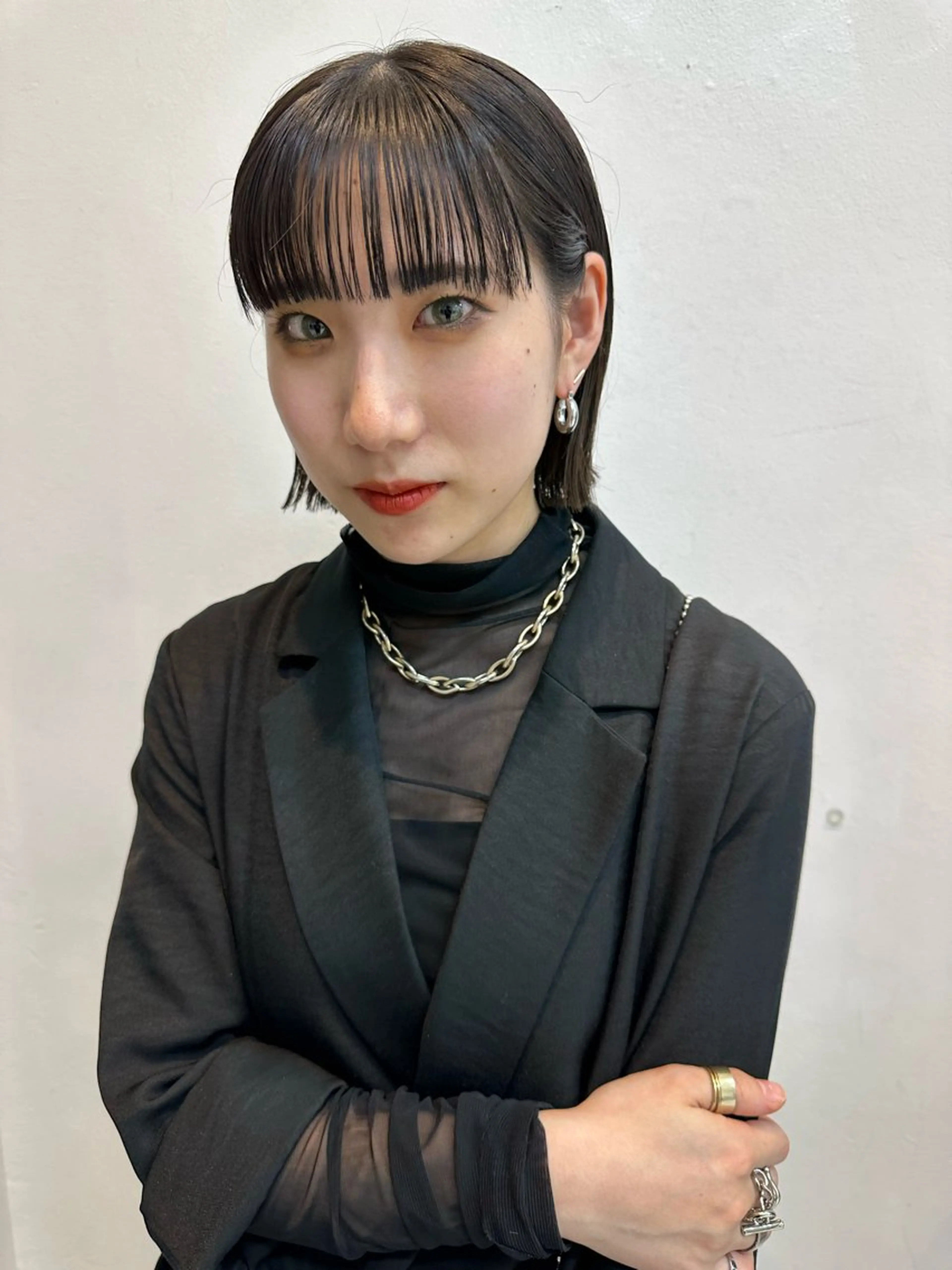 ショート カラー カット ヘアカラー トリートメント kai .のヘアスタイル