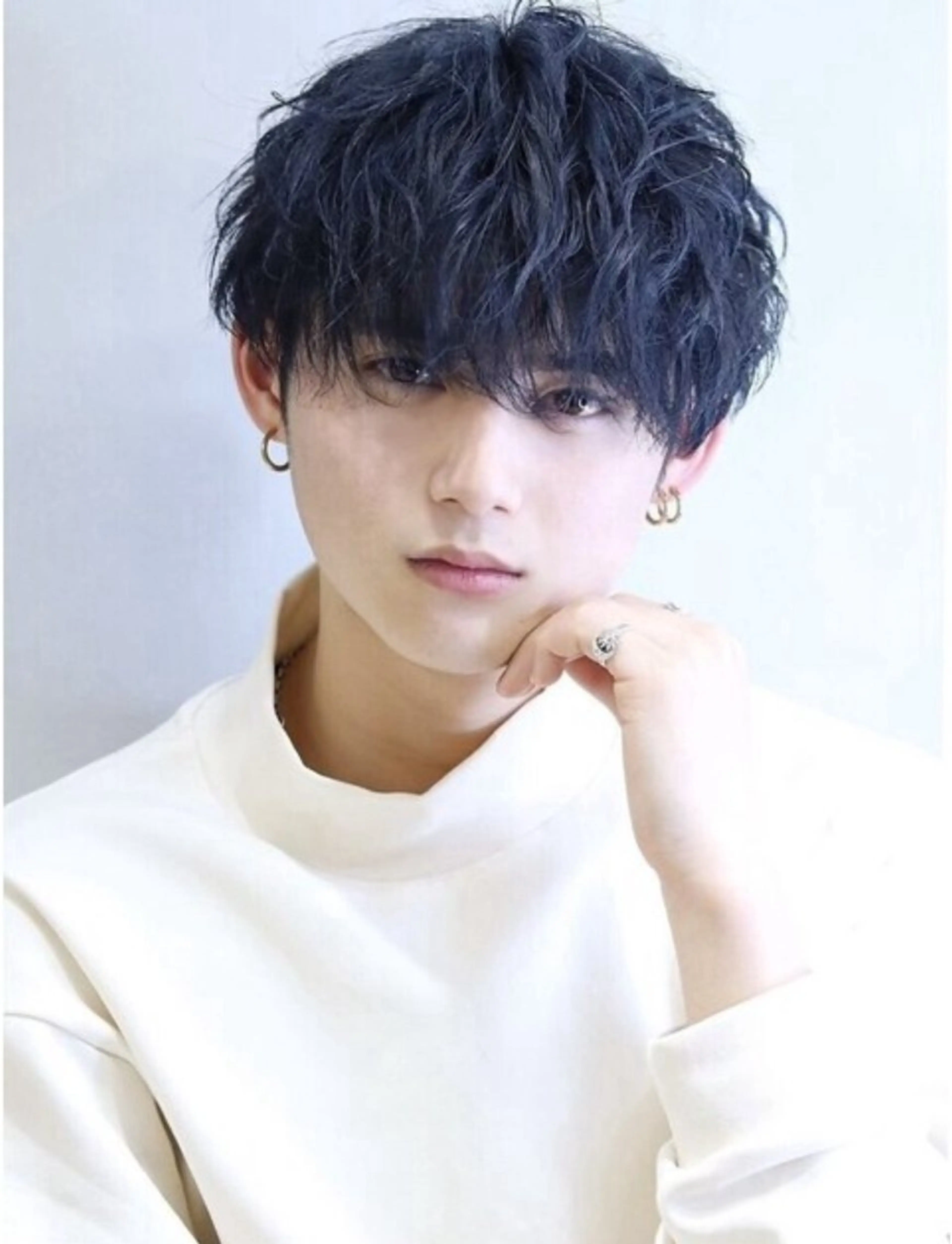 ショート パーマ、縮毛矯正特化 松本真那斗のヘアスタイル